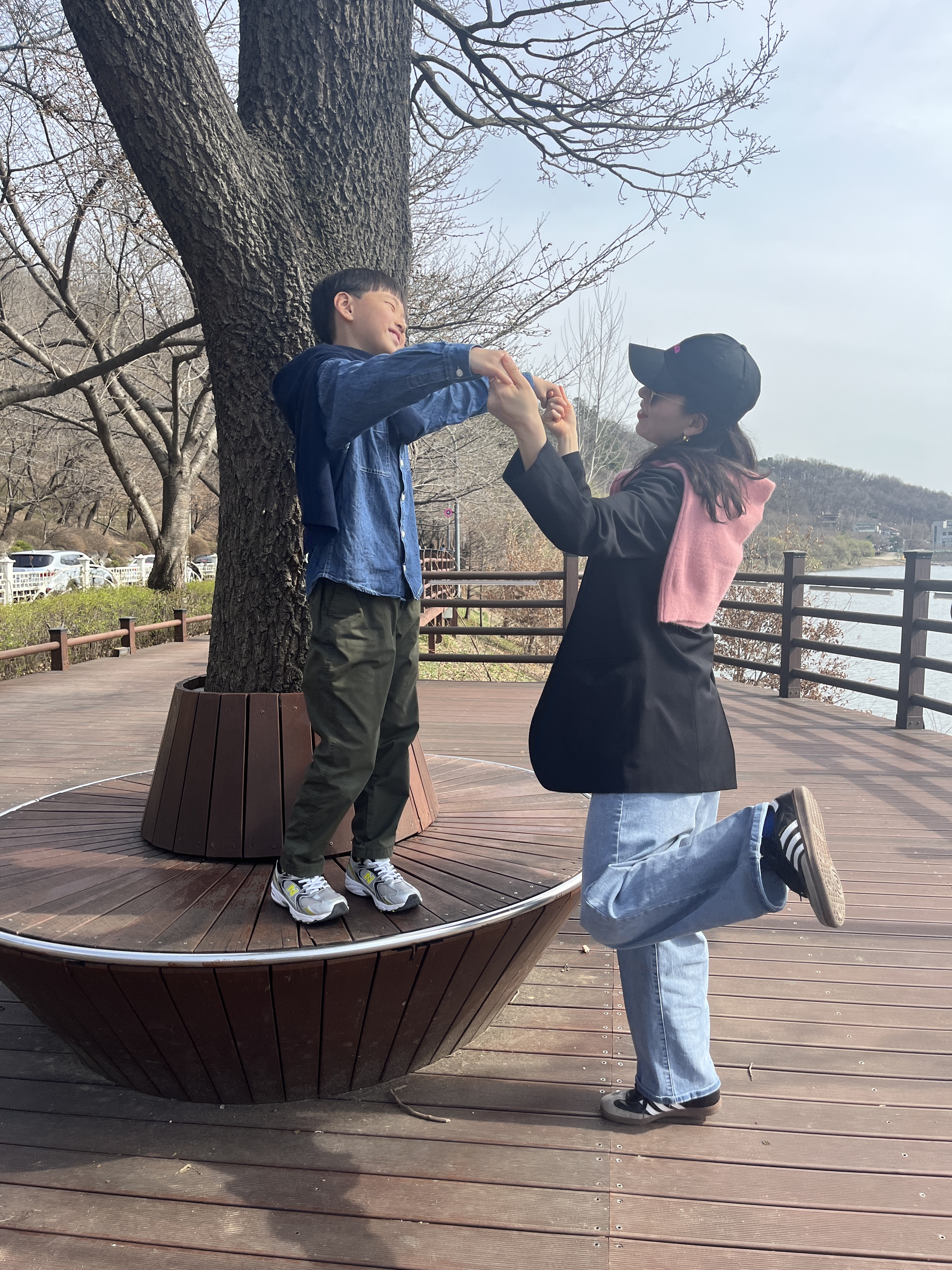 New Balance 530 Silver 착용 스타일 - 4