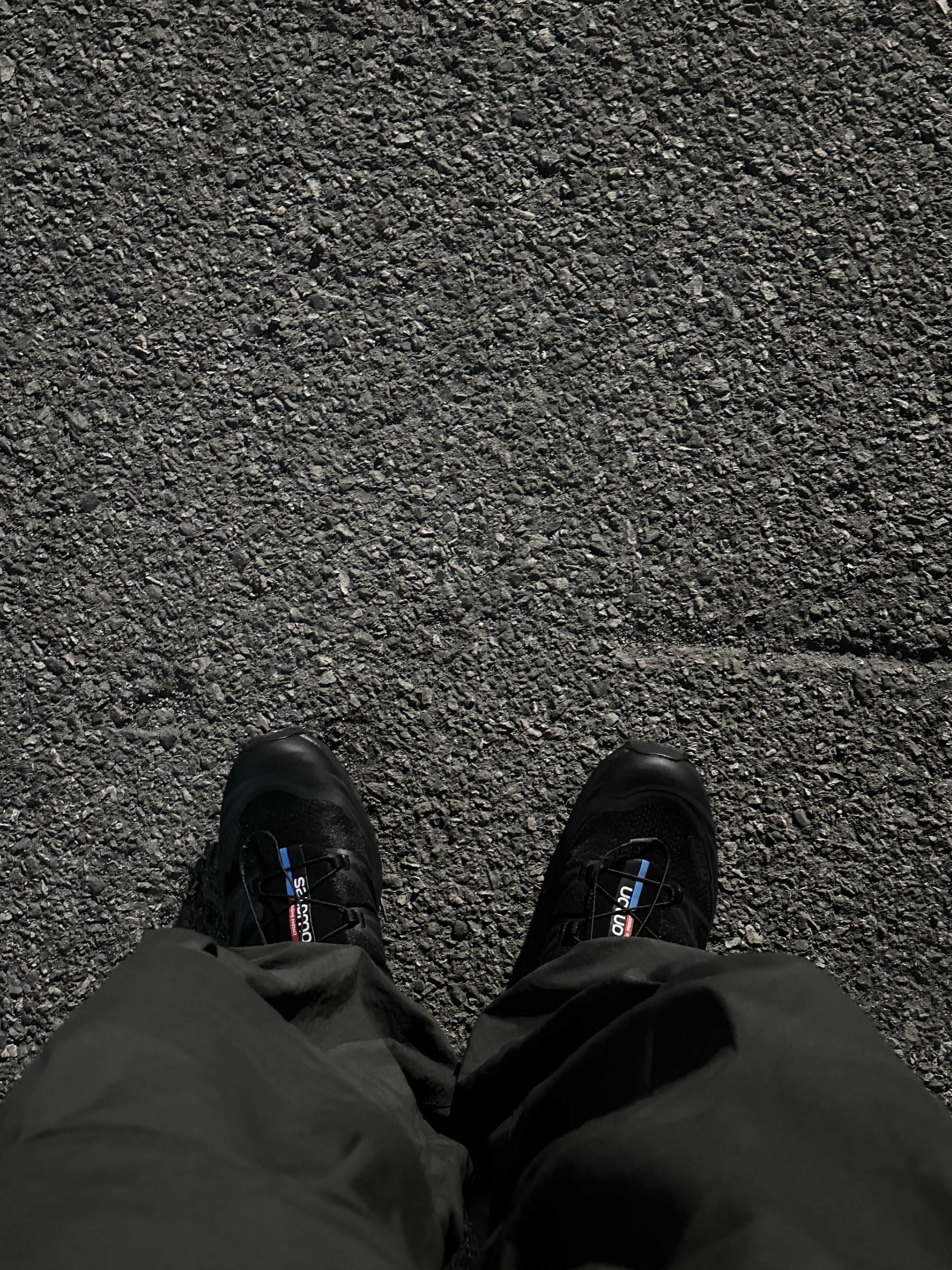 Salomon XT-6 ADV Black 착용 스타일 - 1