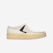 Clarks Wallabee Cup Textile Off White