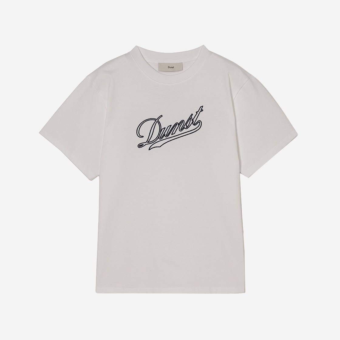 Dunst Unisex Chain Logo T-Shirt Off White 상세 이미지 1