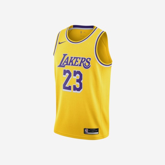 나이키 르브론 제임스 LA 레이커스 아이콘 에디션 2020/21 NBA 스윙맨 저지 아마릴로