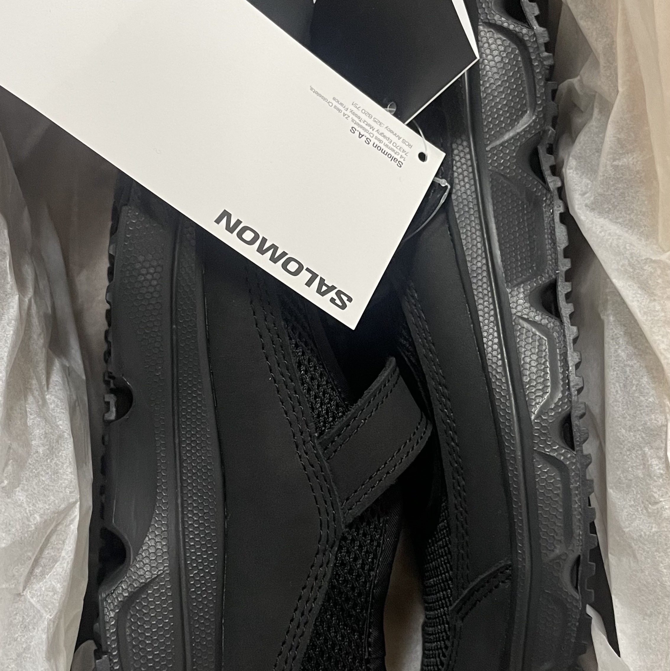 Salomon RX Marie Jeanne Black 착용 스타일