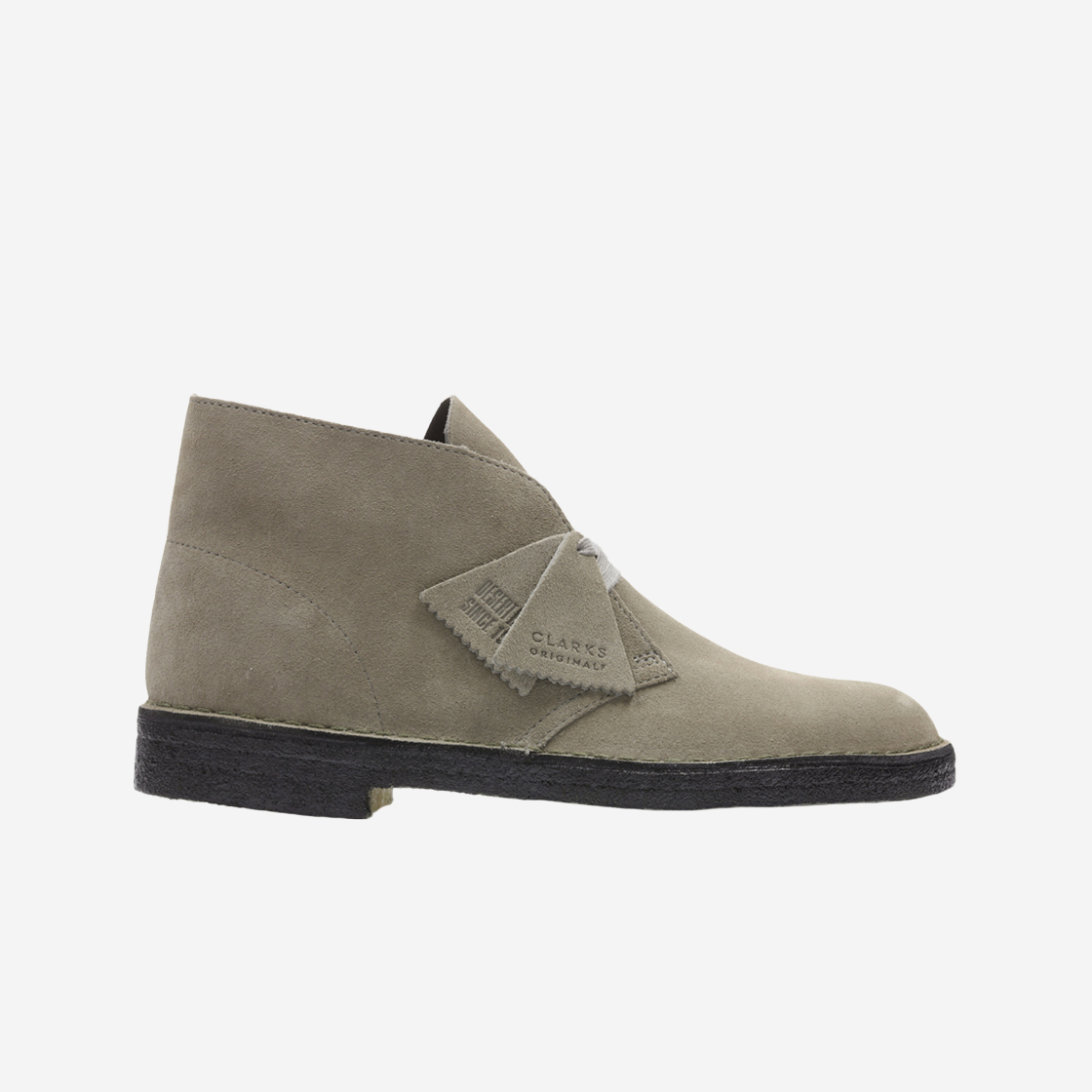 클락스 데저트 부트 스웨이드 그레이