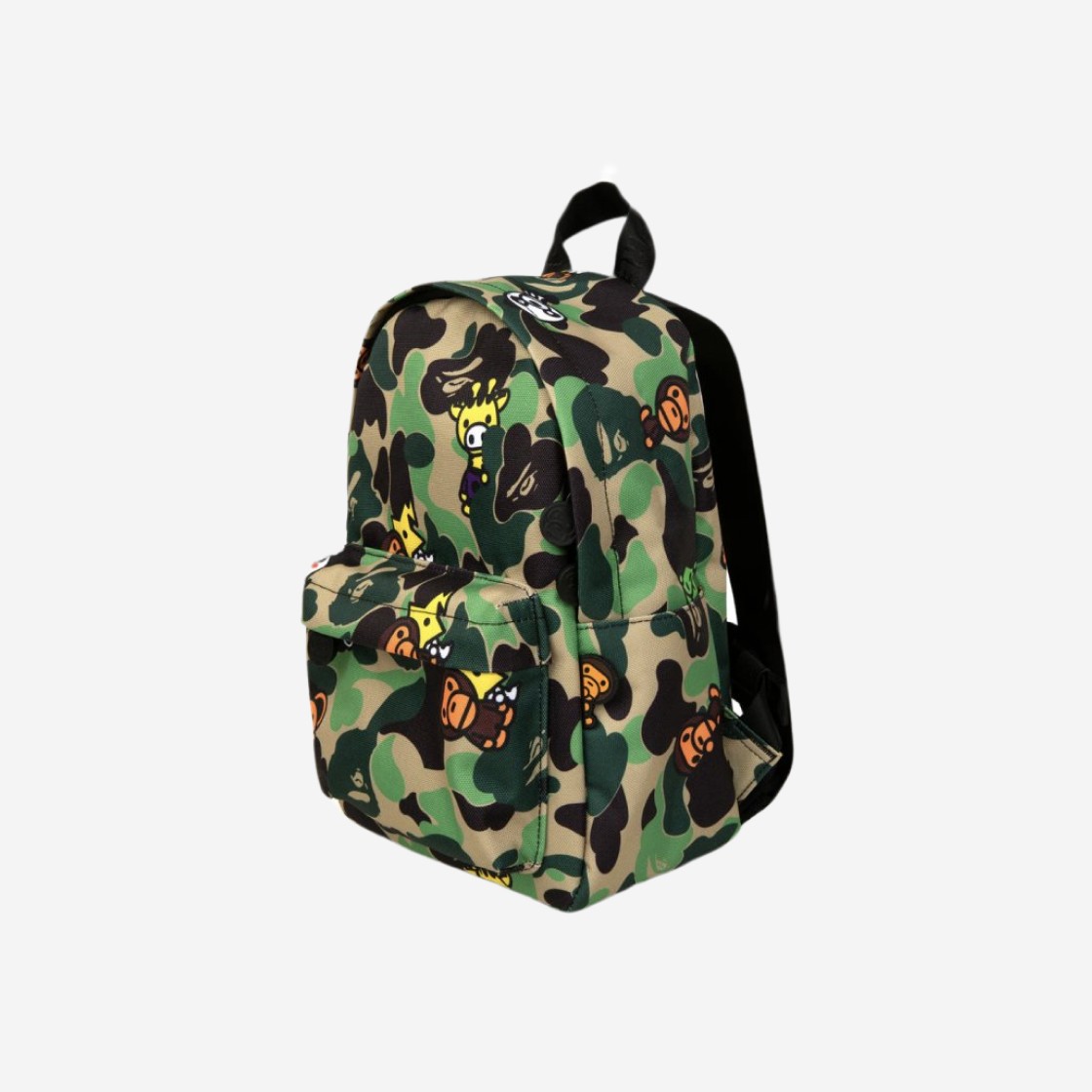 BAPE ABC Milo All Friends Mini Backpack Green 상세 이미지 3