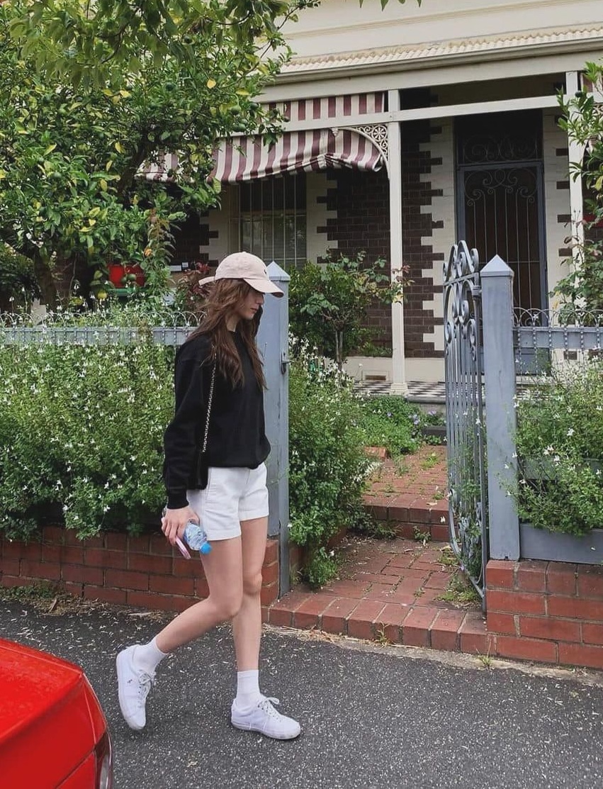 [30% 적립] Polo Ralph Lauren Cotton Chino Ball Cap Newport Navy, [30%적립] Polo Ralph Lauren Cotton Chino Ball Cap Black 착용 스타일 - 7