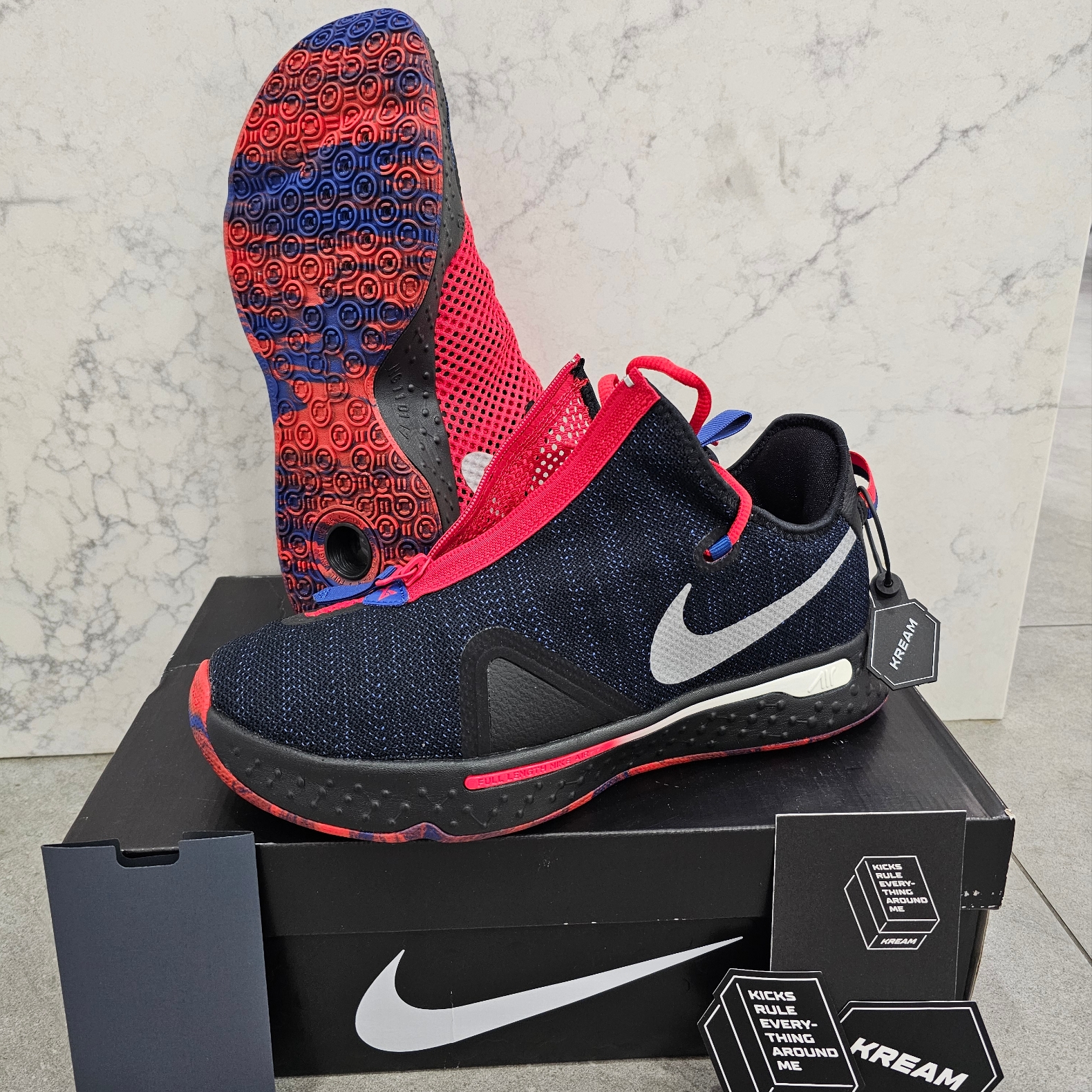 Nike PG 4 EP Clippers 착용 스타일
