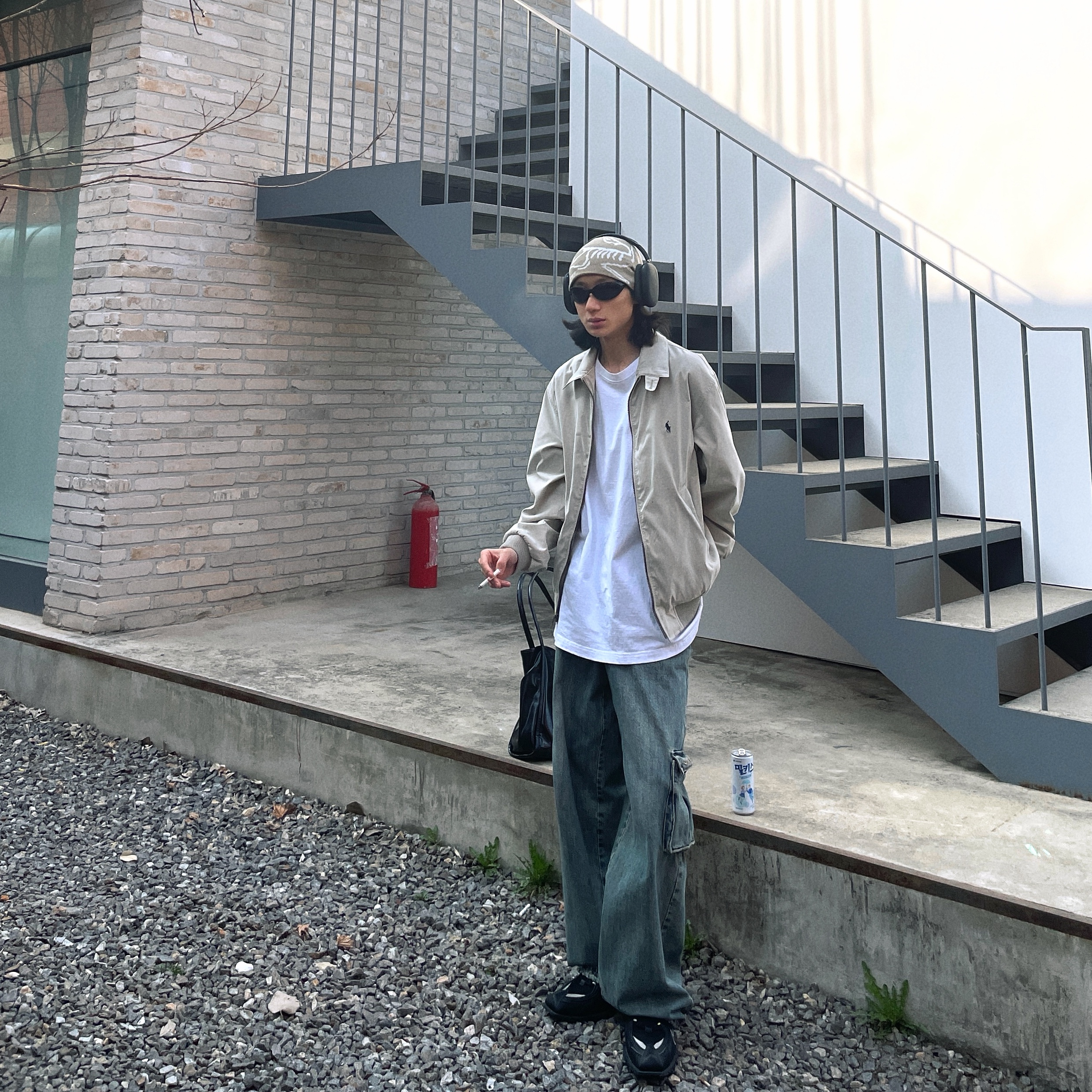 Arc'teryx Bird Head Toque Smoke Bluff 착용 스타일 - 3