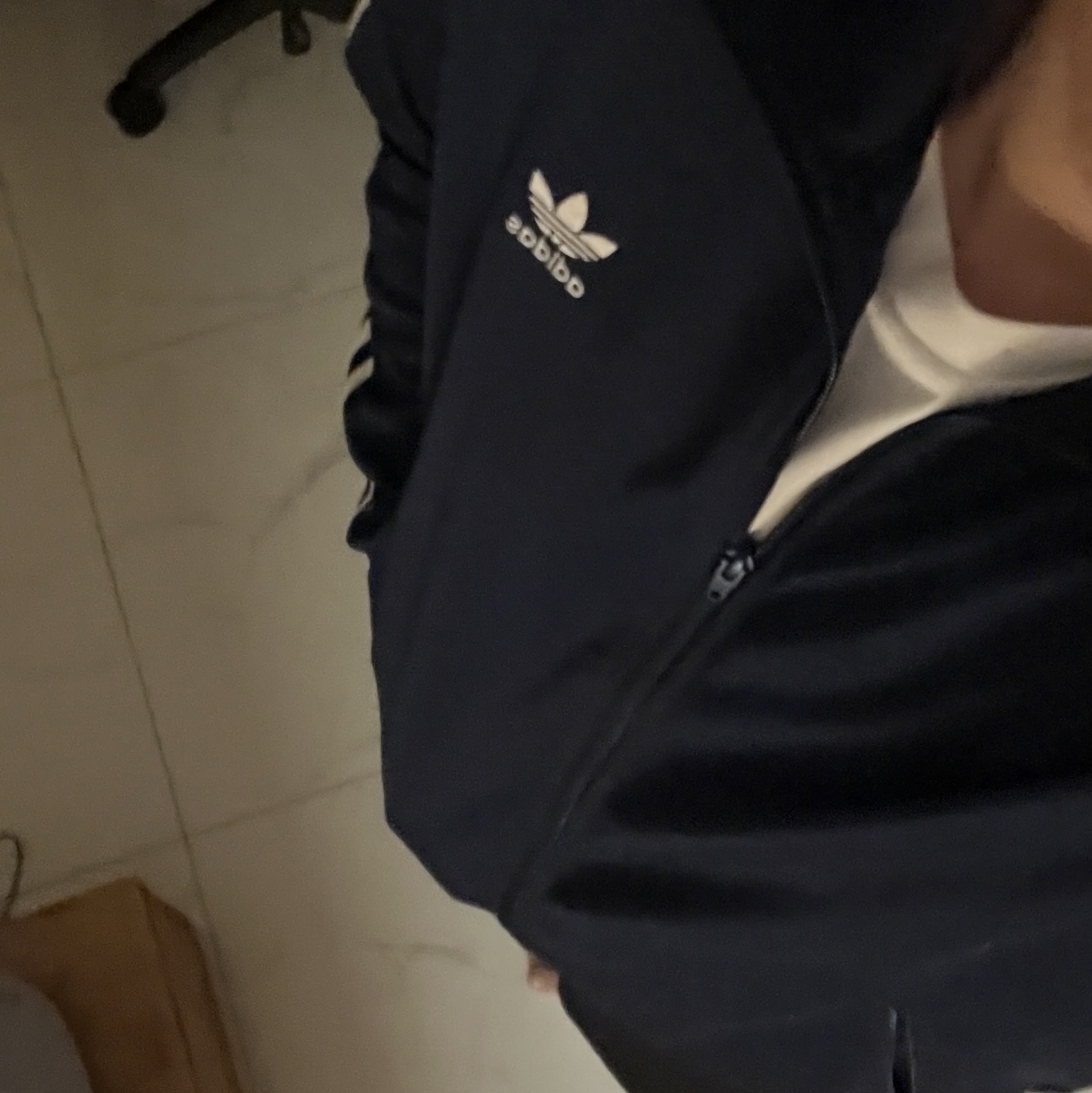 Adidas Adicolor Classic Beckenbauer Track Jacket Night Indigo - KR Sizing 착용 스타일
