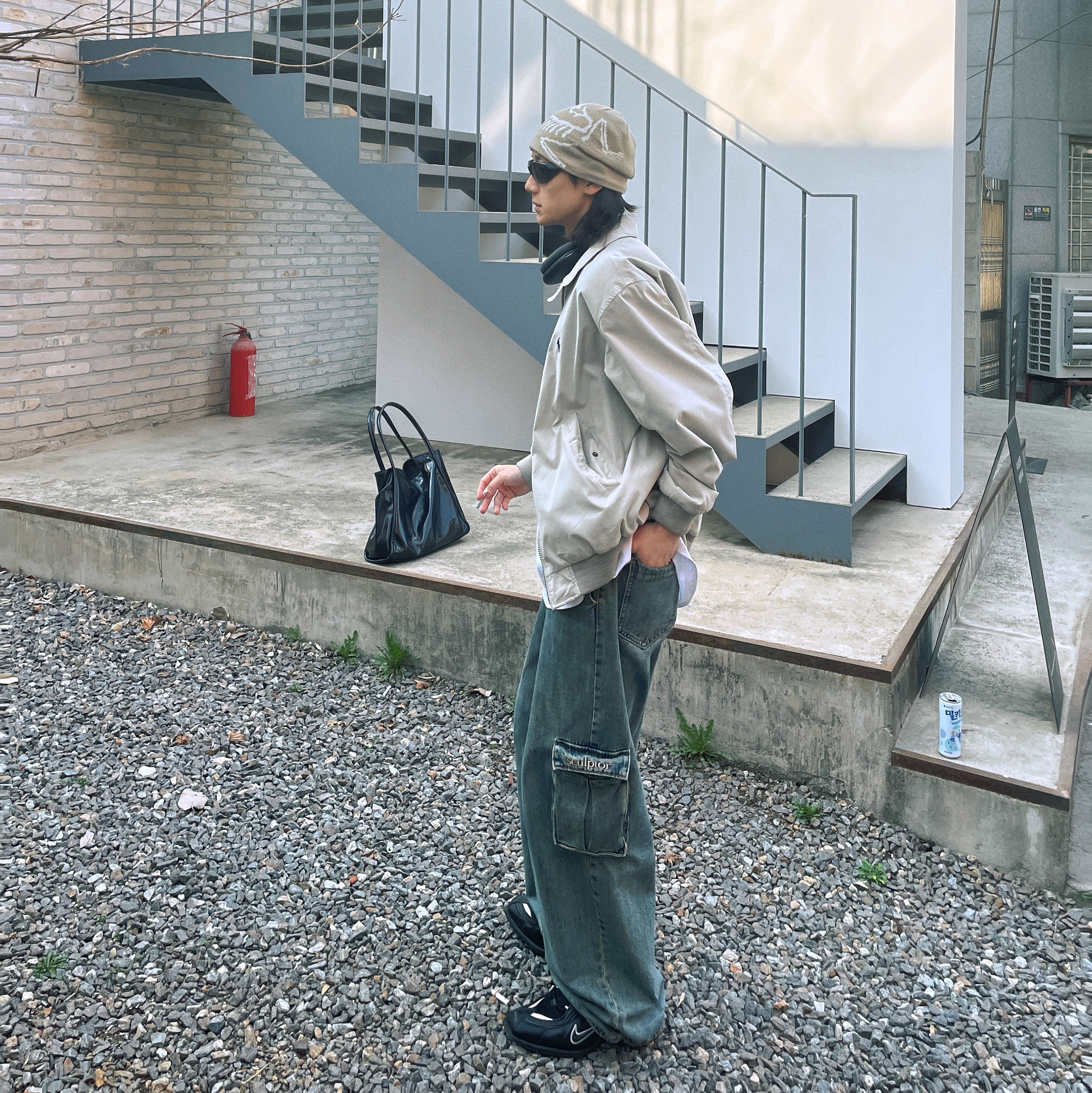Arc'teryx Bird Head Toque Smoke Bluff 착용 스타일 - 4