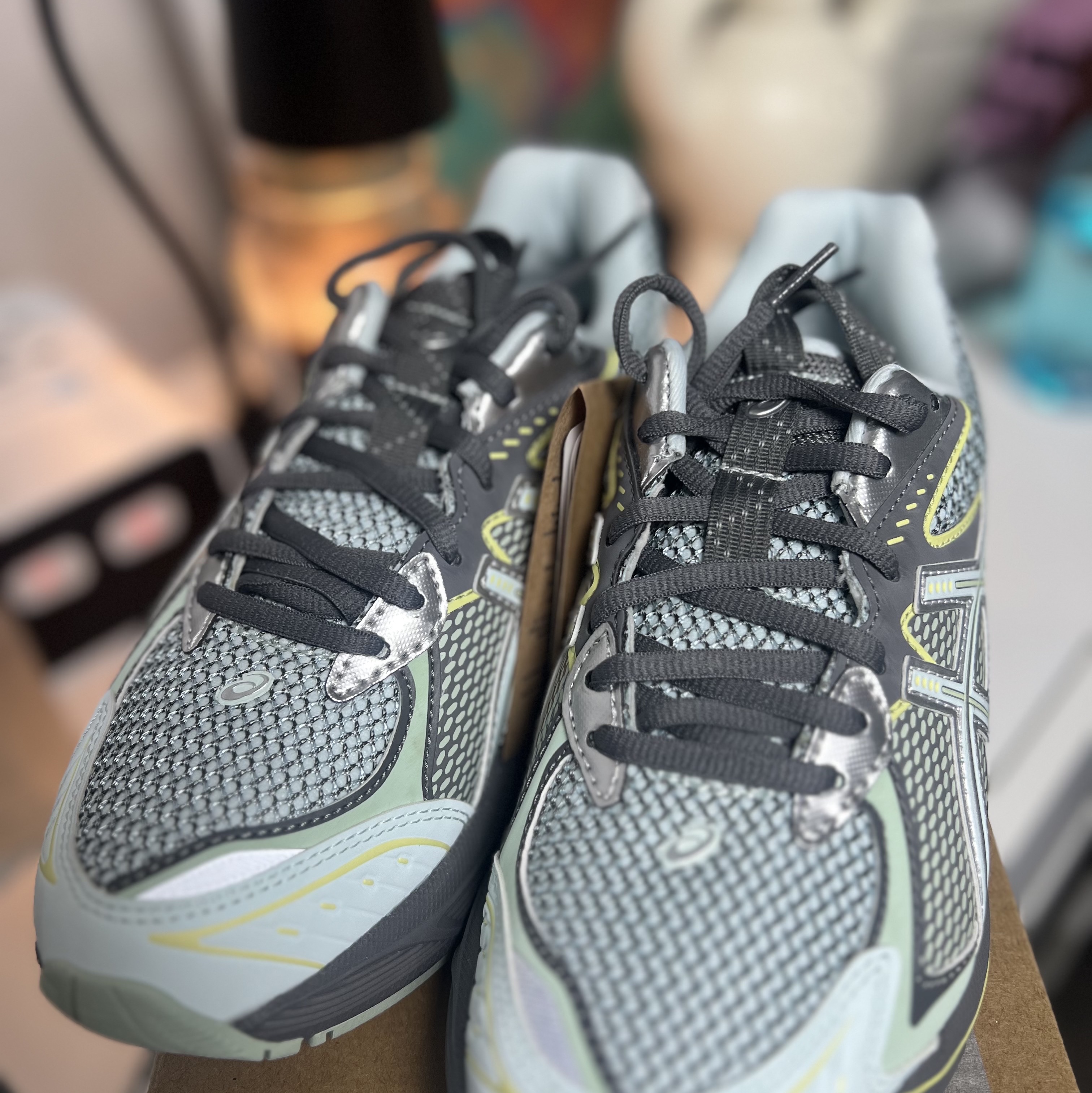 Asics UB6-S GT-2160 Arctic Blue Carbon 착용 스타일 - 1