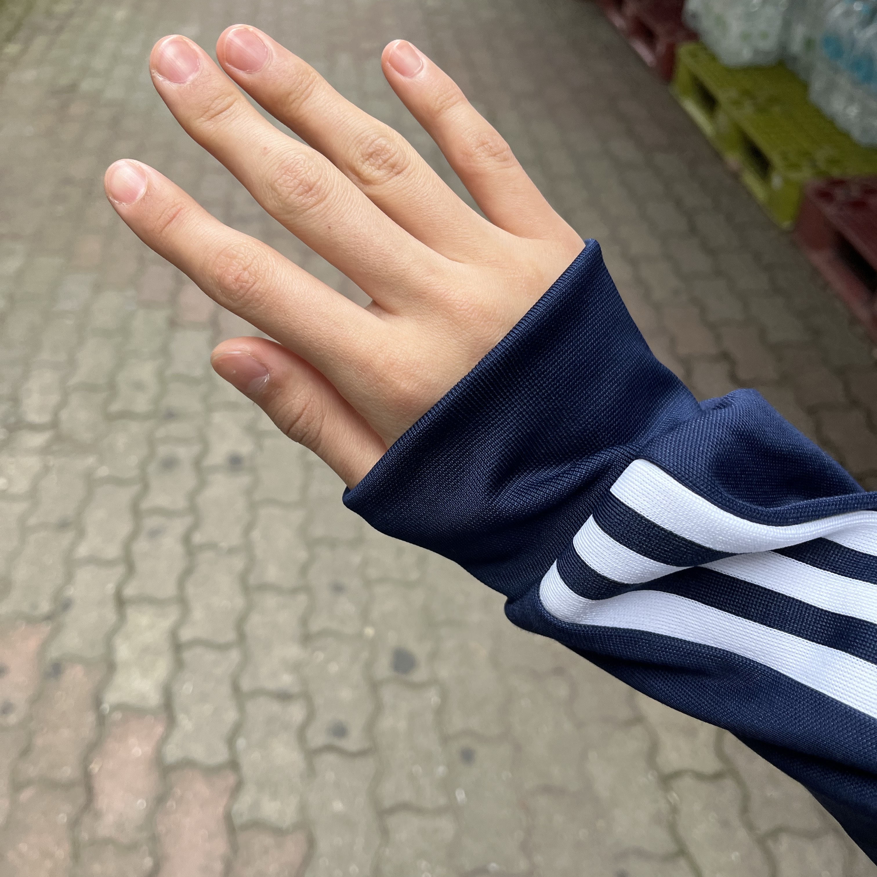 Adidas Adicolor Classic Beckenbauer Track Jacket Night Indigo - KR Sizing 착용 스타일 - 1
