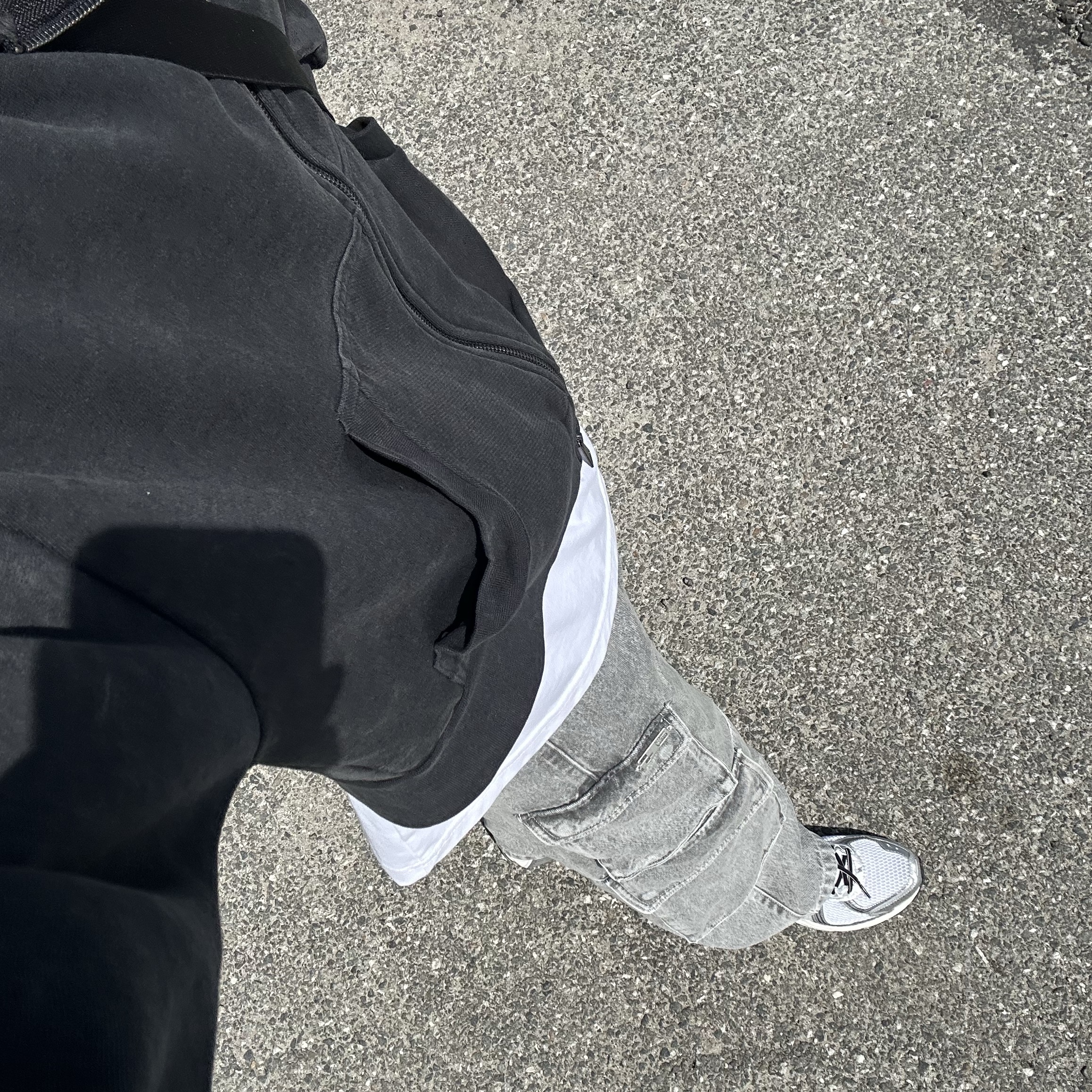 New Balance 860v2 Optic White 착용 스타일 - 2