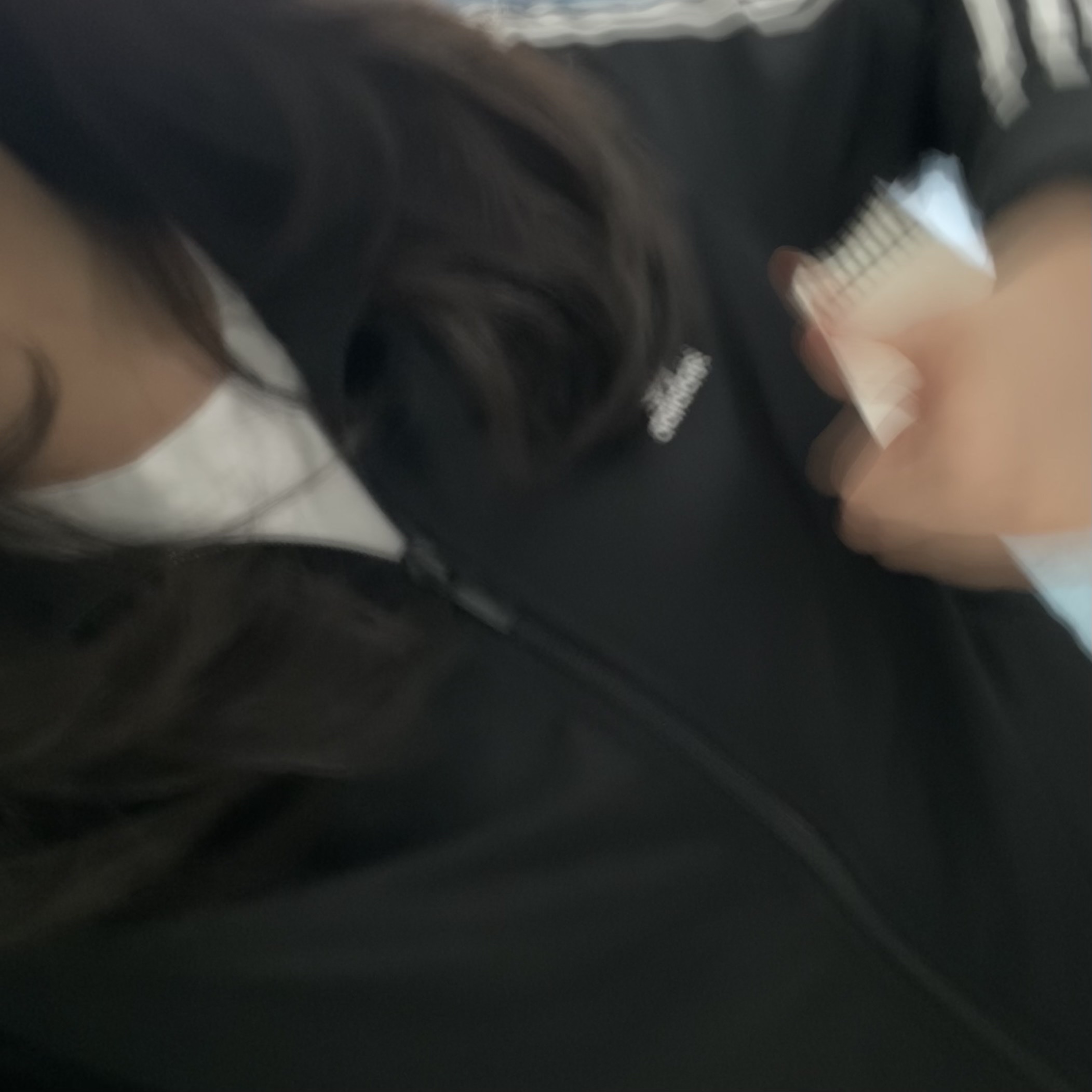 (W) Adidas Adicolor Classic Firebird Track Top Black - KR Sizing 착용 스타일 - 2