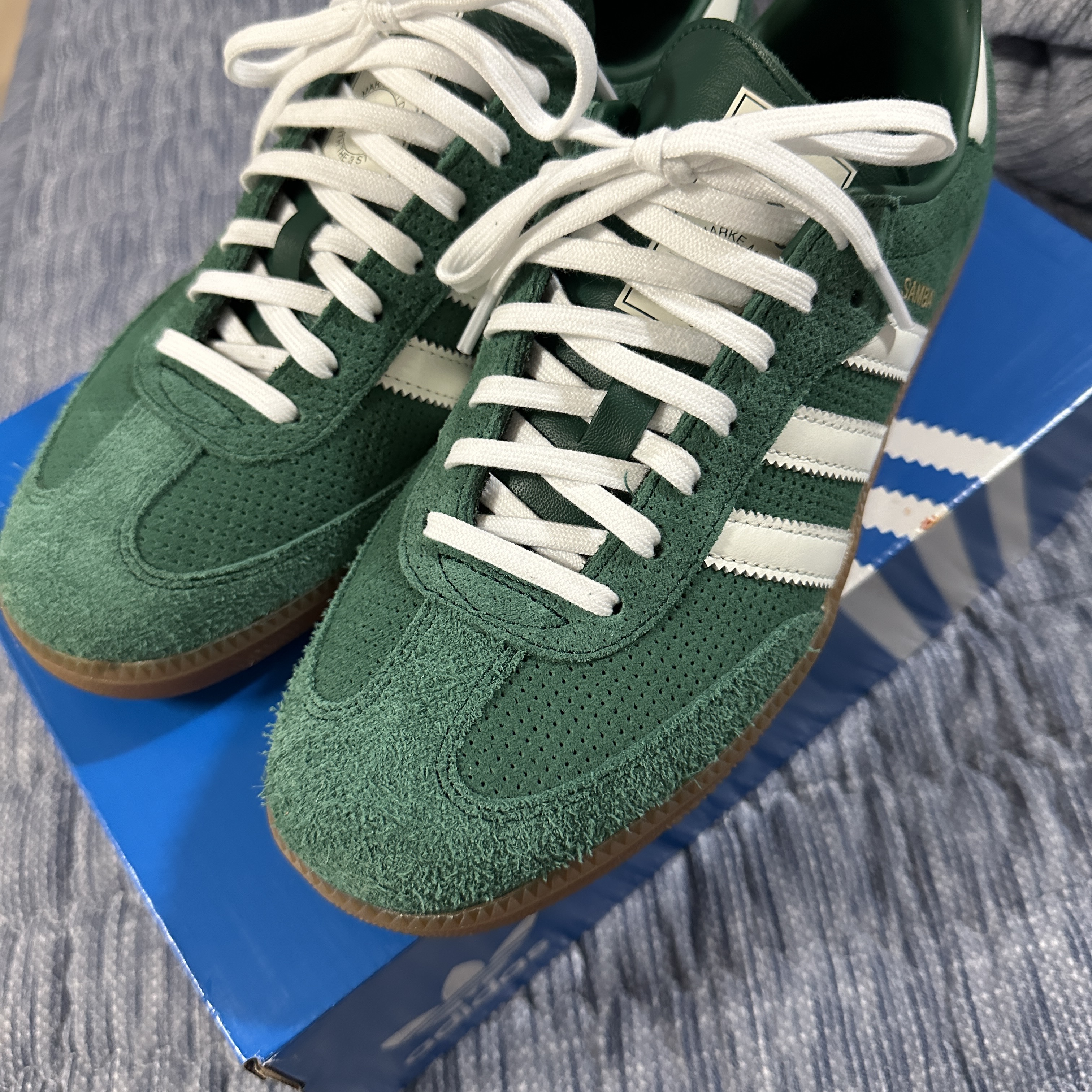Adidas Samba OG Collegiate Green 착용 스타일 - 1