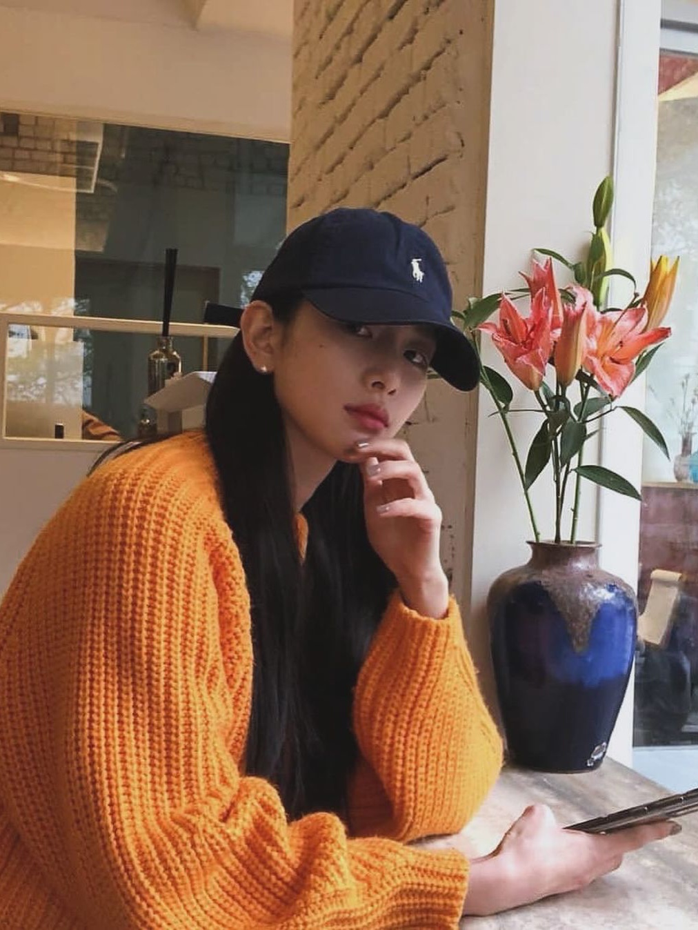 [30% 적립] Polo Ralph Lauren Cotton Chino Ball Cap Newport Navy, [30%적립] Polo Ralph Lauren Cotton Chino Ball Cap Black 착용 스타일 - 4