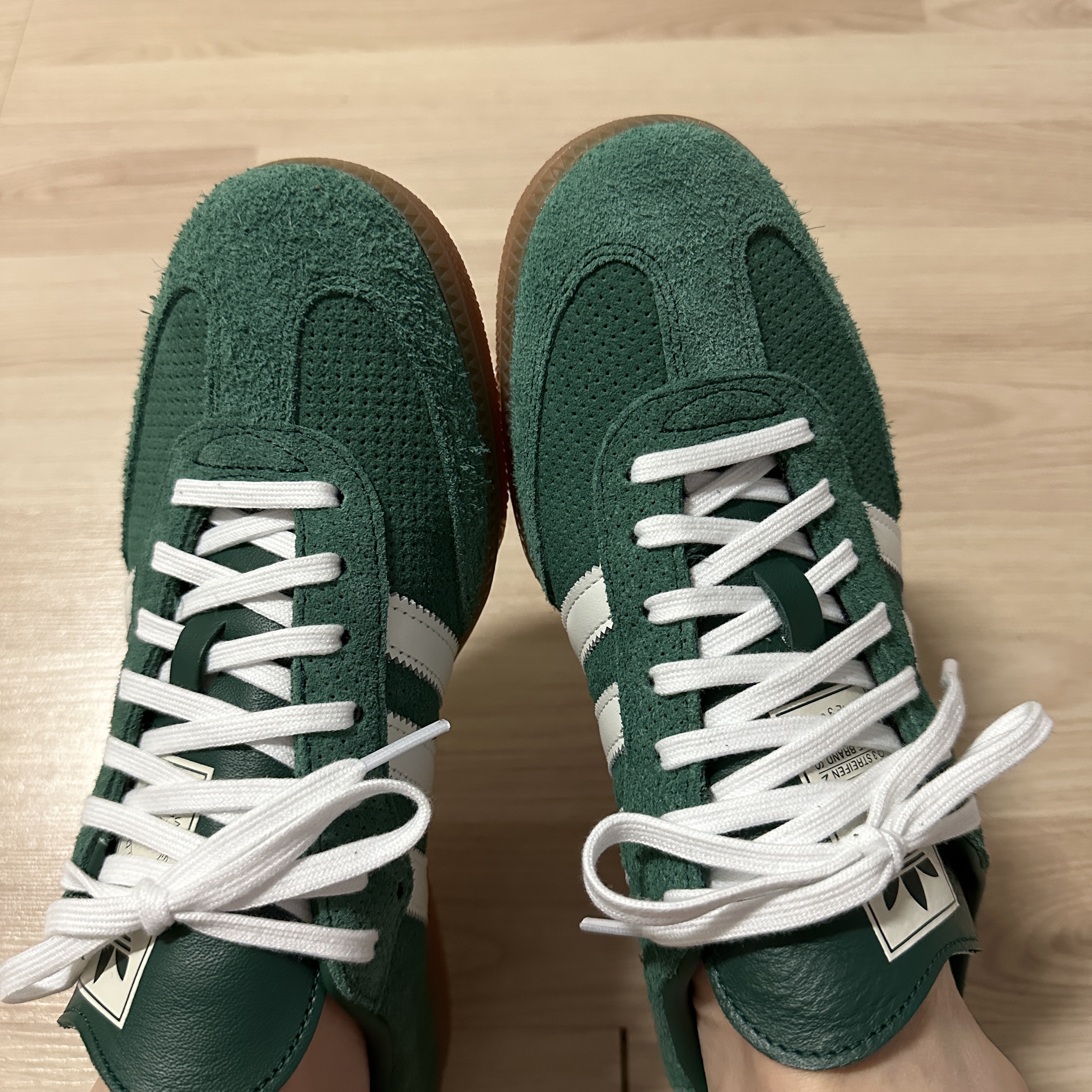 Adidas Samba OG Collegiate Green 착용 스타일 - 2