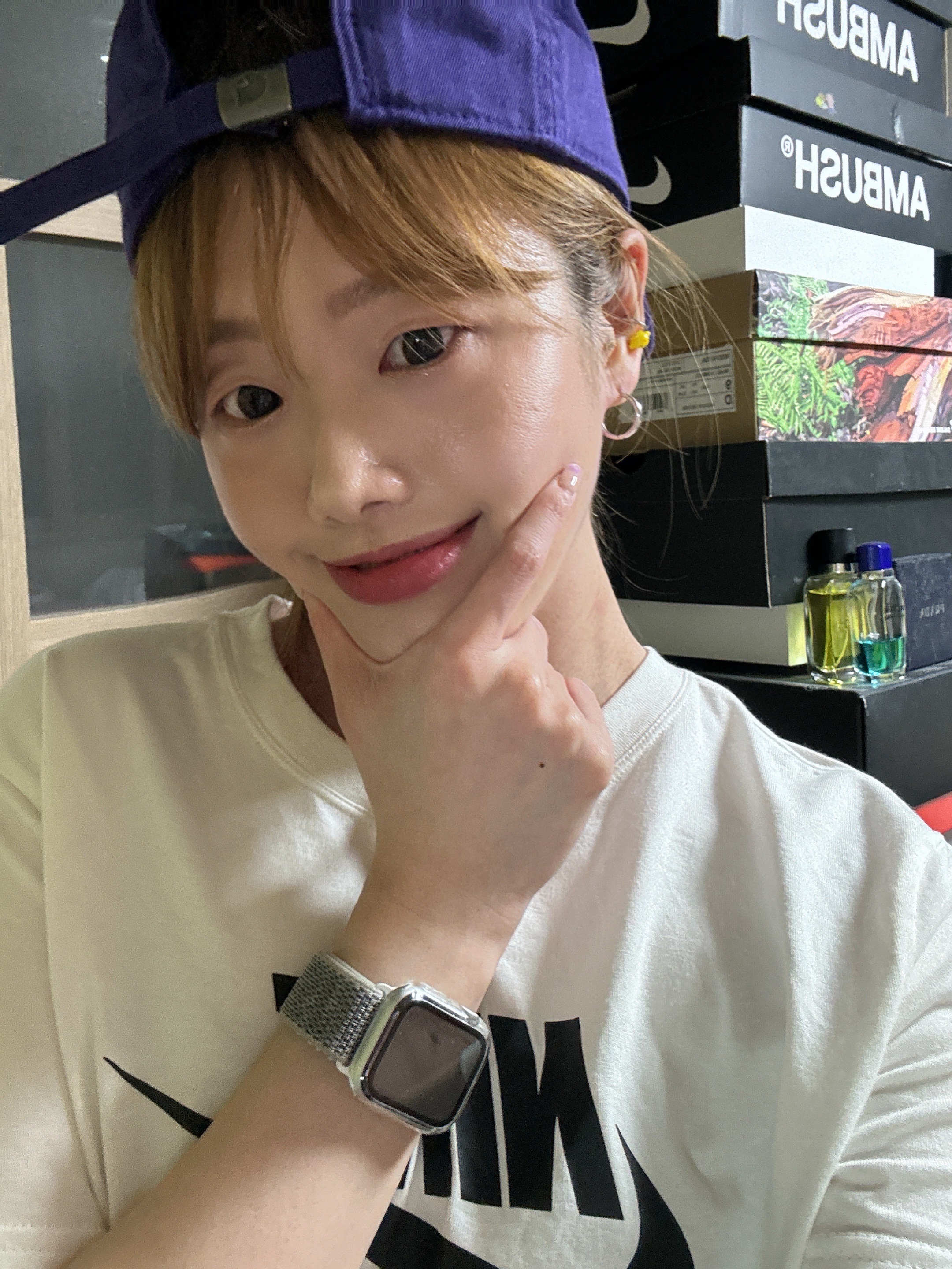 (W) Nike NSW Essential Crop Short Sleeve T-Shirt White - Asia 착용 스타일 - 3