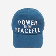 Ogarp Power to The Peaceful Pannel Cap Blue