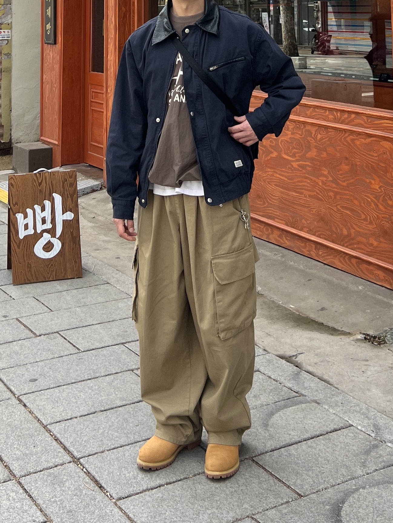 Timberland Premium 6 inch Waterproof Boot Wheat Nubuck - Wide 착용 스타일 - 5