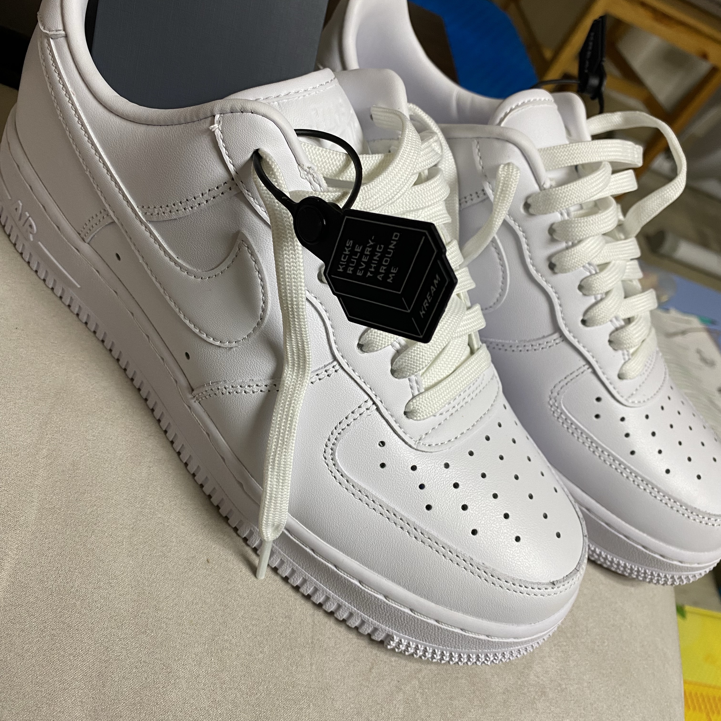 Nike Air Force 1 '07 Fresh White 착용 스타일