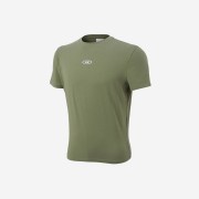 BORN TO WIN Silver B Logo Muscle Fit T-Shirts
 Khaki