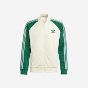 Adidas SST Track Top Wonder White Collegiate Green - KR Sizing