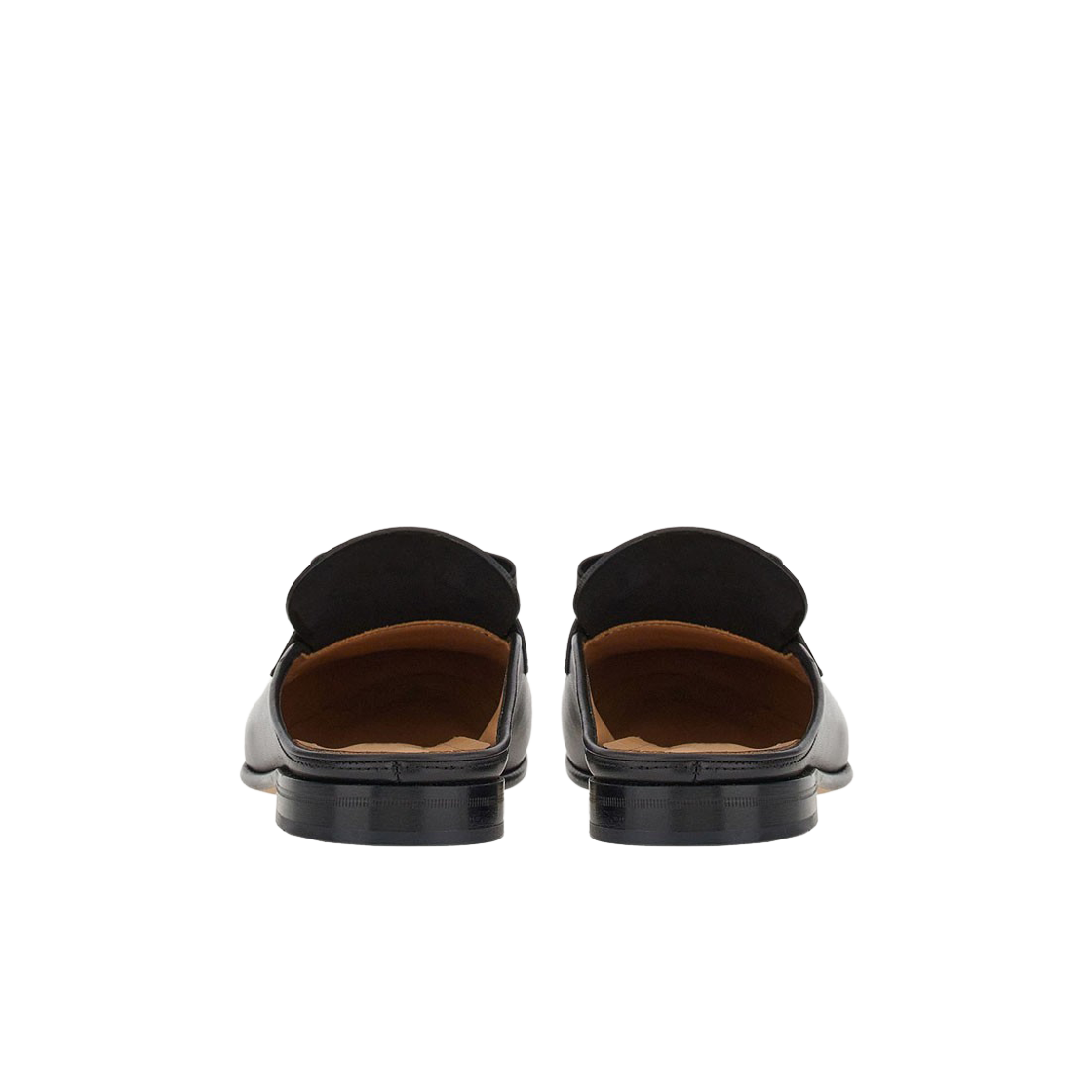 (W) 페라가모 태슬 바라 보우 뮬 블랙 - C((W) Ferragamo Vara Bow Mule with Tassels Black - C) - 3