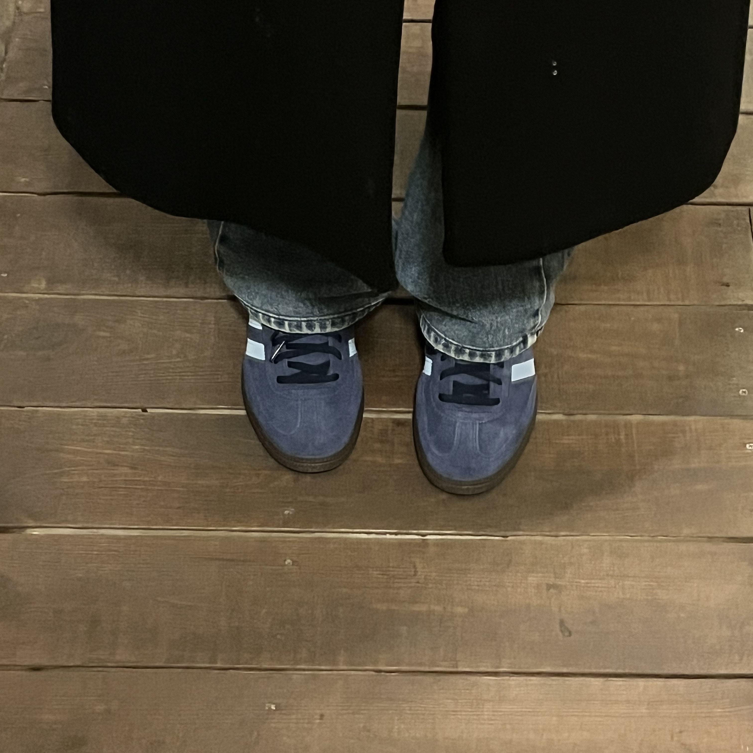 Adidas Spezial Handball Collegiate Navy 착용 스타일