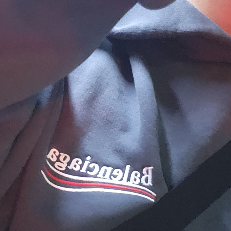 Undermycar Mu.13 Anti Fxxking Logo Play Regular Fit T-shirts Sand, Balenciaga Political Campaign Hoodie Large Fit Grey White 착용 스타일 - 3