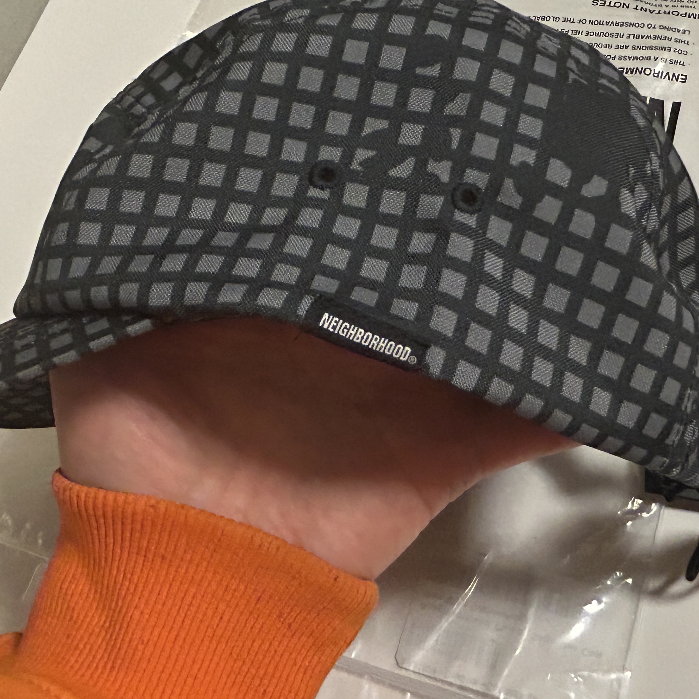 Neighborhood Camouflage Jet Cap Gray 착용 스타일 - 2