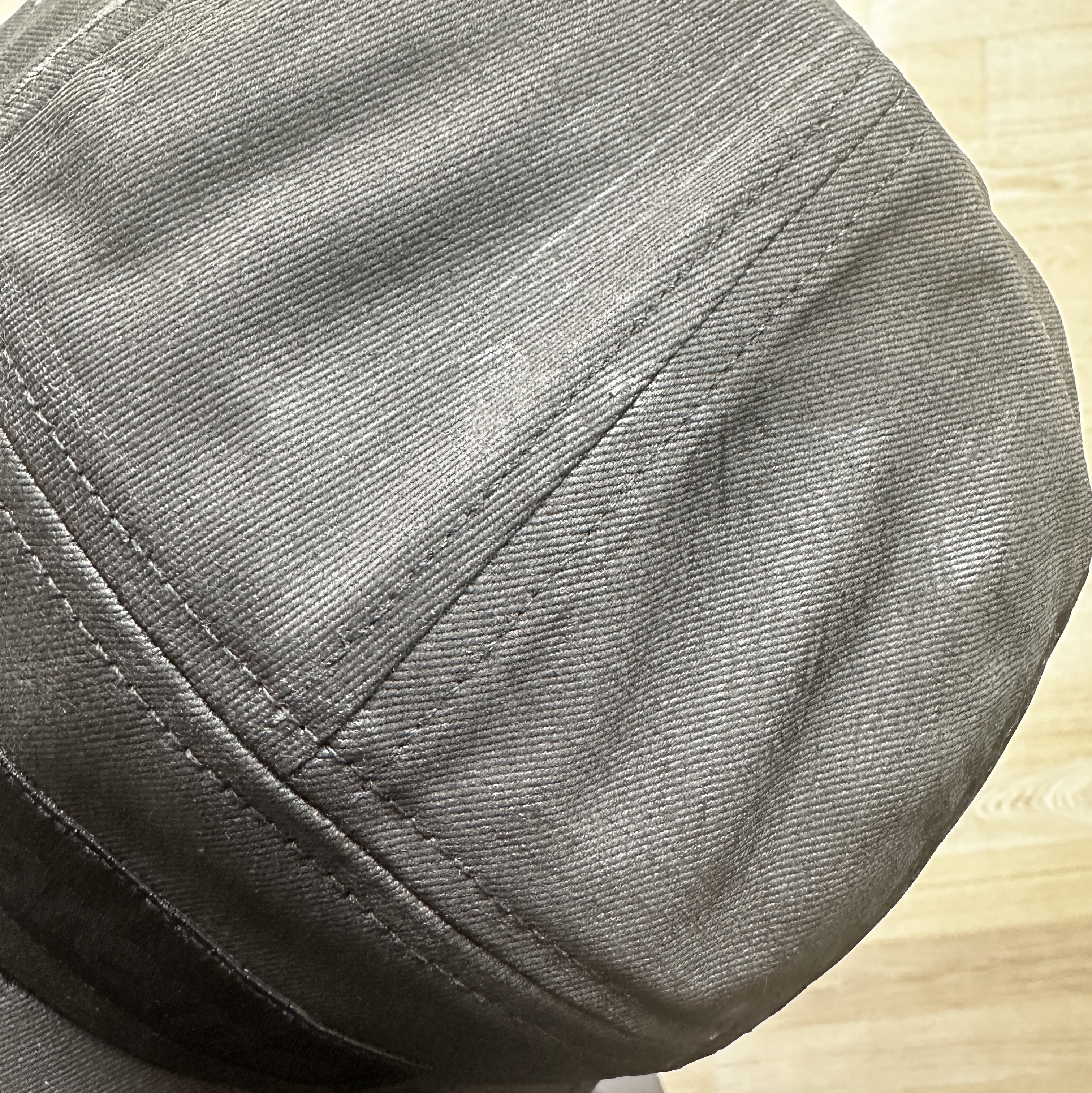 Supreme x MM6 Maison Margiela Painted Camp Cap Black - 24SS 착용 스타일 - 5