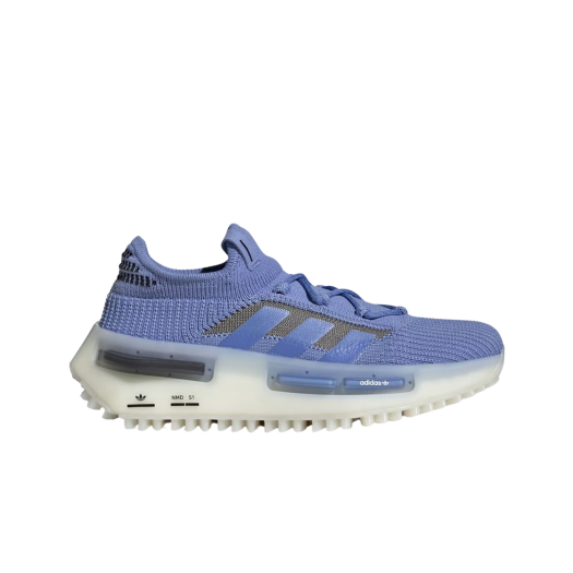 (W) Adidas NMD S1 Blue Fusion Off White