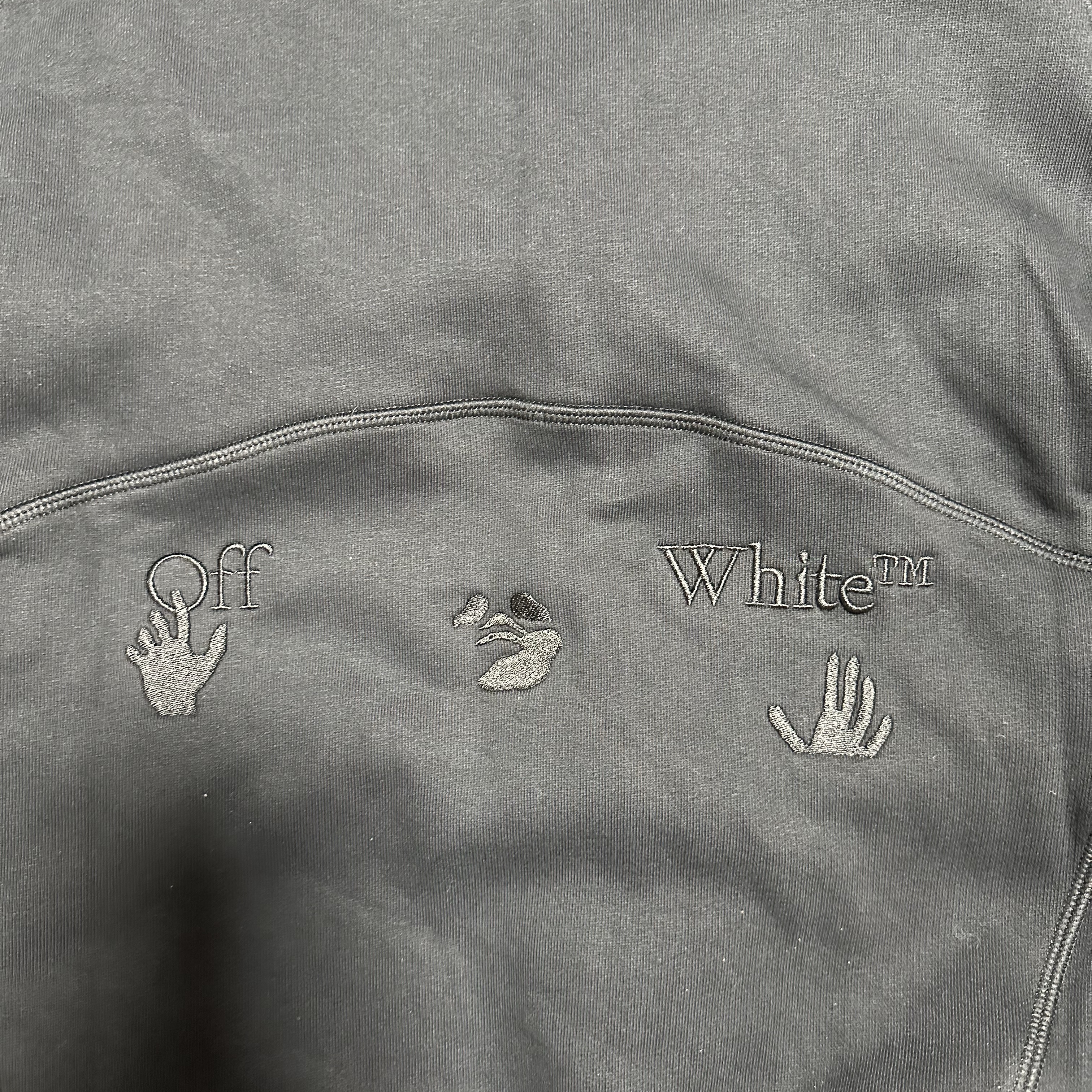 Nike x Off-White Mock Neck Track Jacket Black - Asia 착용 스타일 - 3