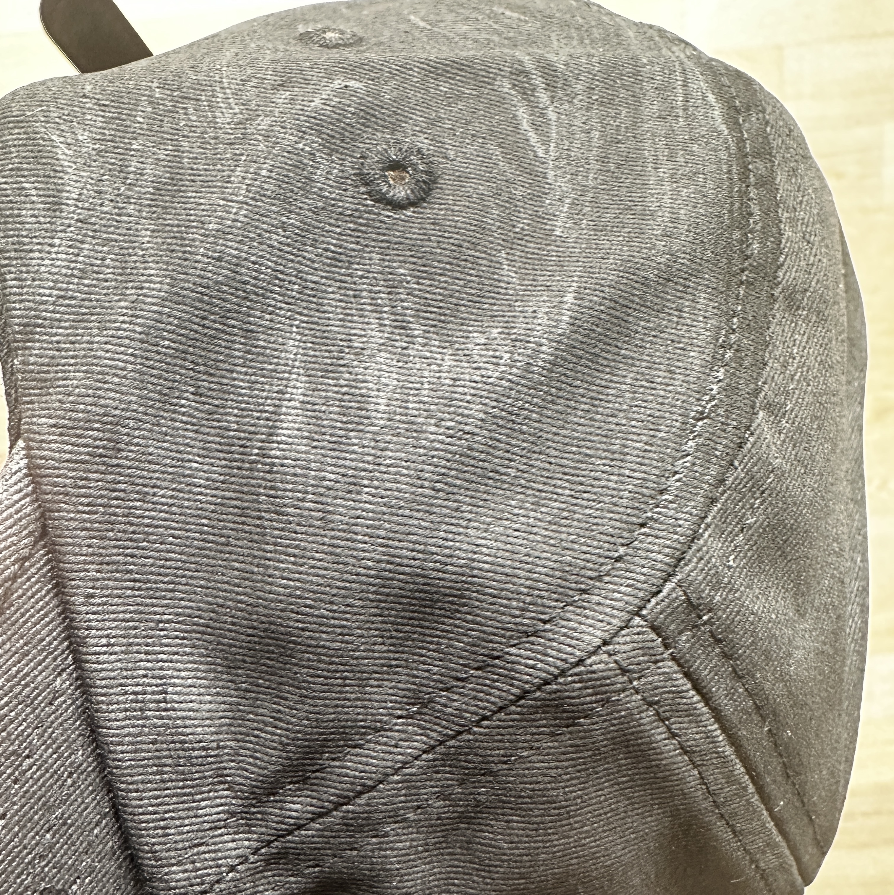 Supreme x MM6 Maison Margiela Painted Camp Cap Black - 24SS 착용 스타일 - 4