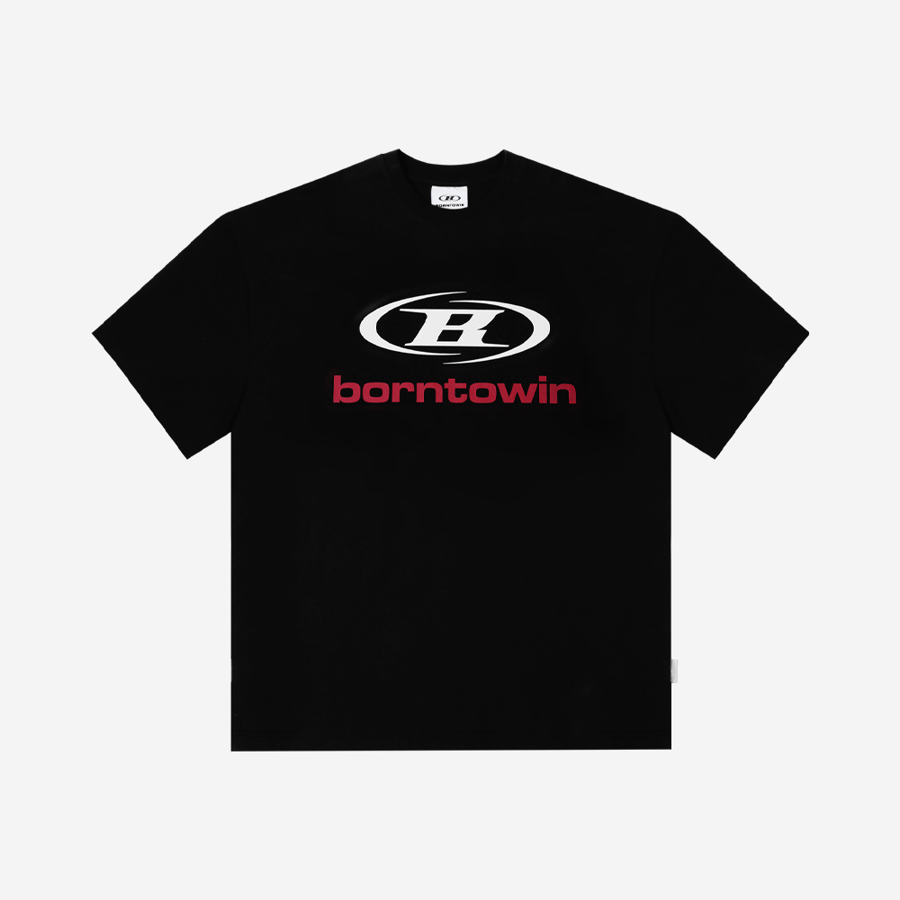 본투윈 심볼 B 로고 티셔츠 네이비 | BORN TO WIN | KREAM