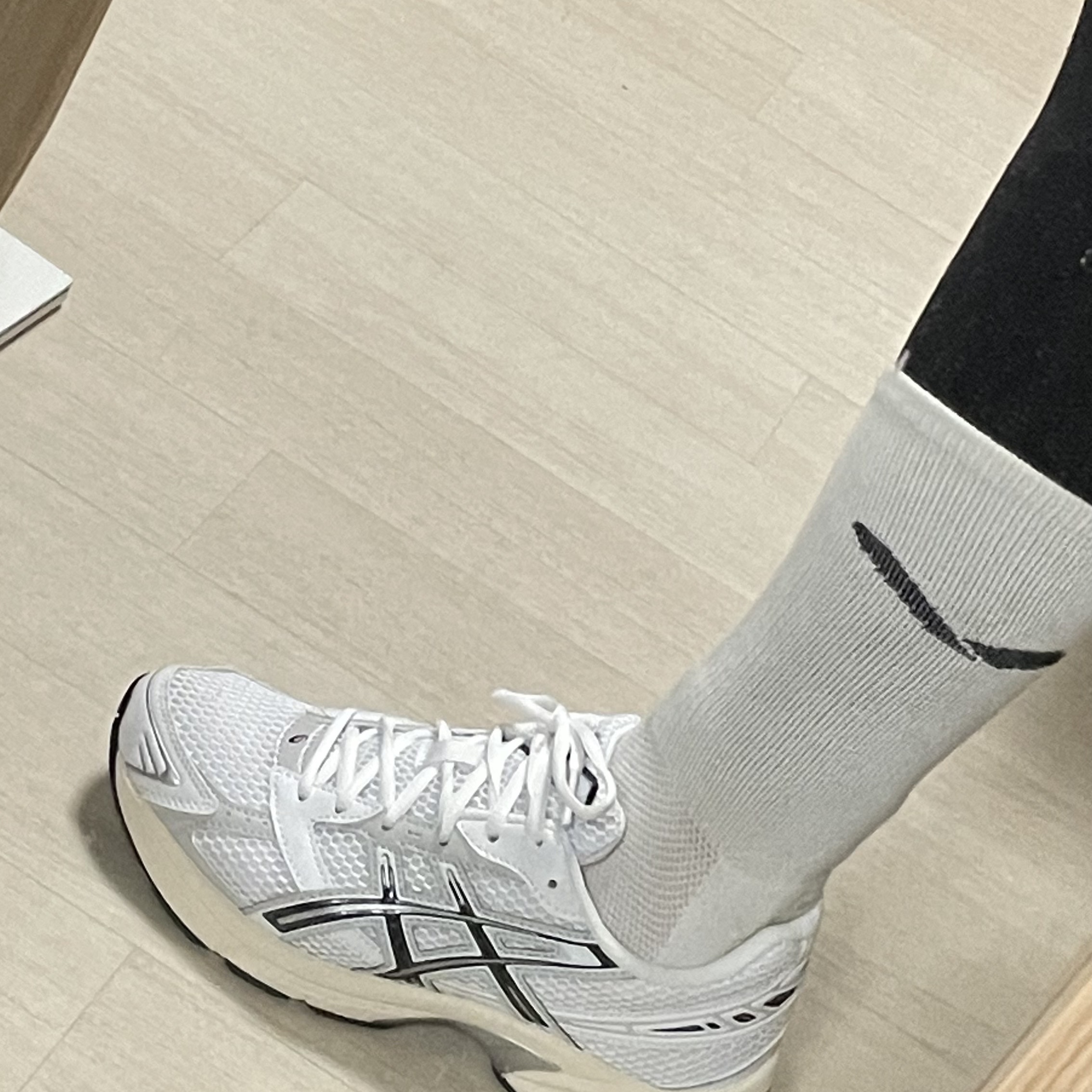 Asics Gel-1130 White Cloud Grey 착용 스타일 - 3