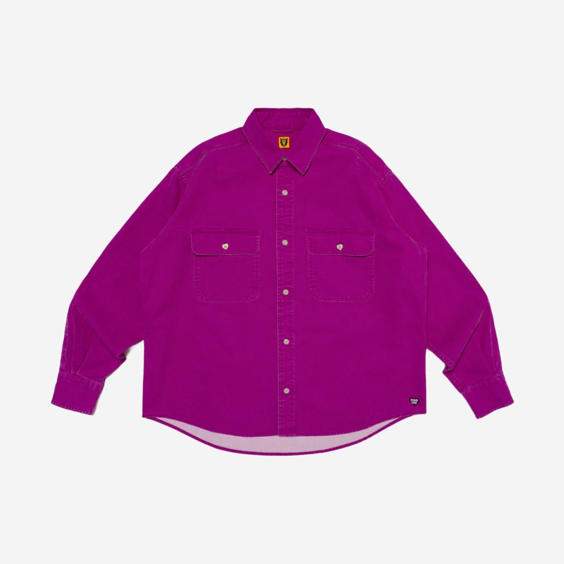 Human Made Twill Work Shirt Purple 상세 이미지 1