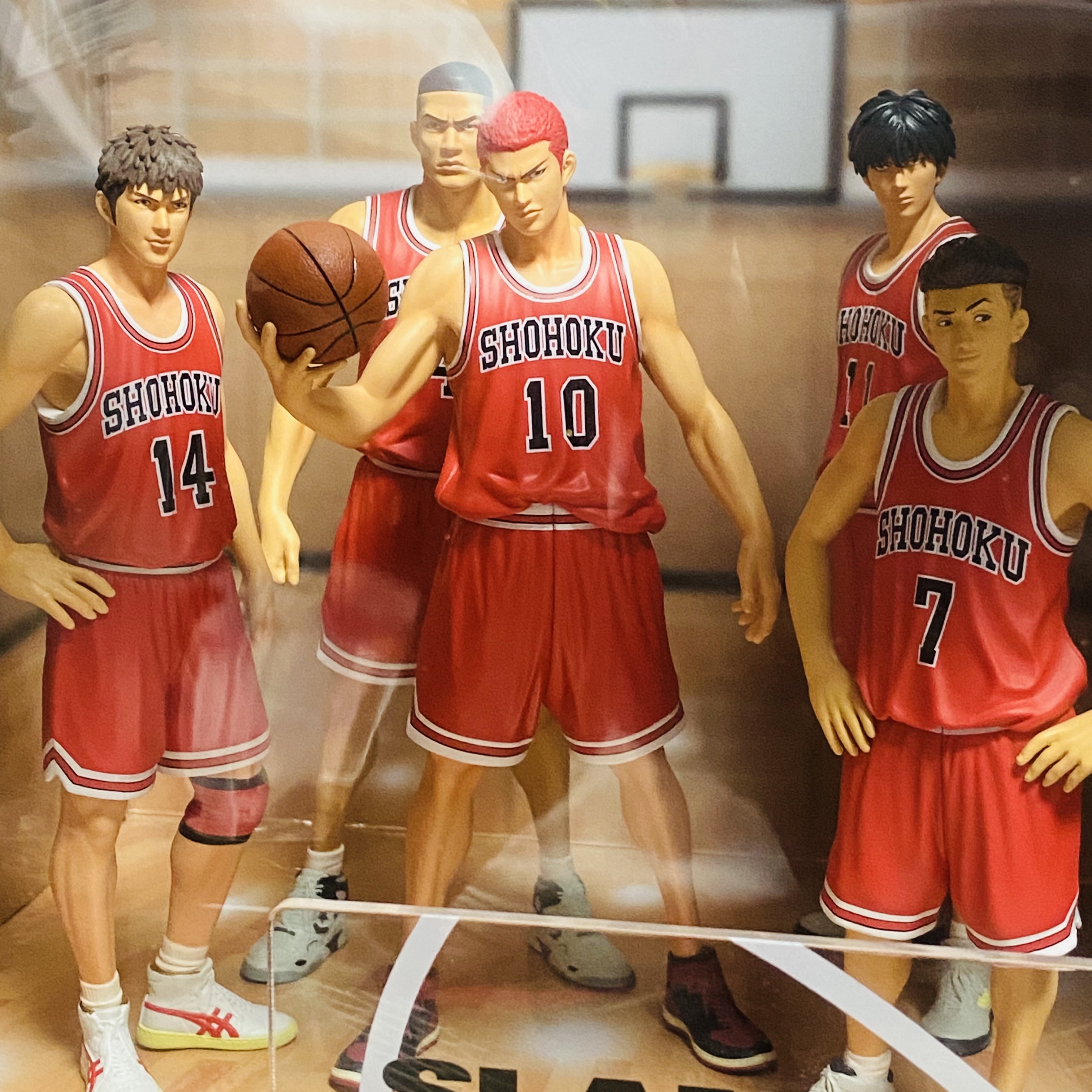 The First Slam Dunk One And Only Shohoku Starting Member Red Box Limited Ver. Set, Toei Studio The First Slam Dunk Figure Collection Buksan Set 착용 스타일 - 3