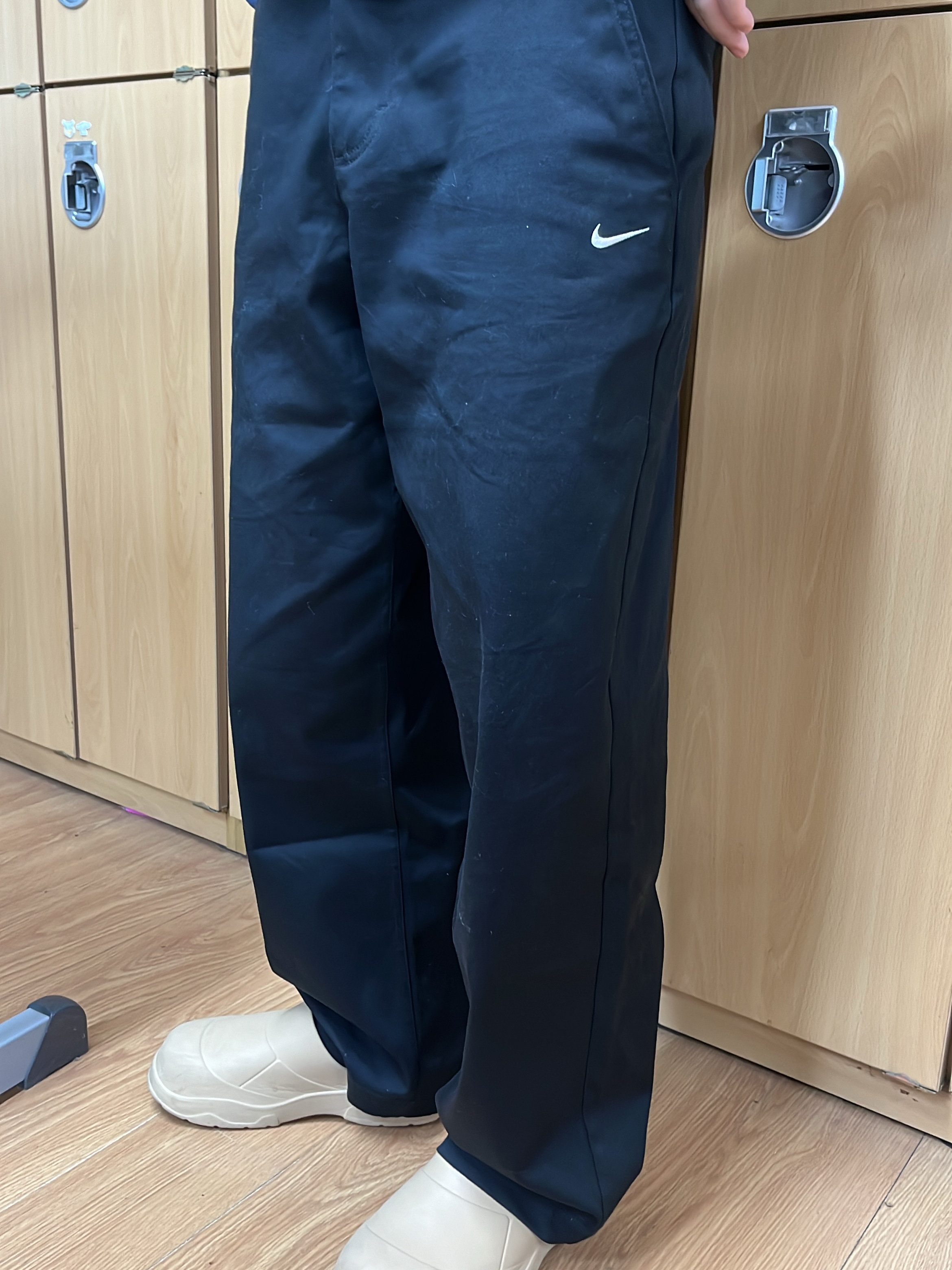Nike El Chino Pants Black White - Asia 착용 스타일