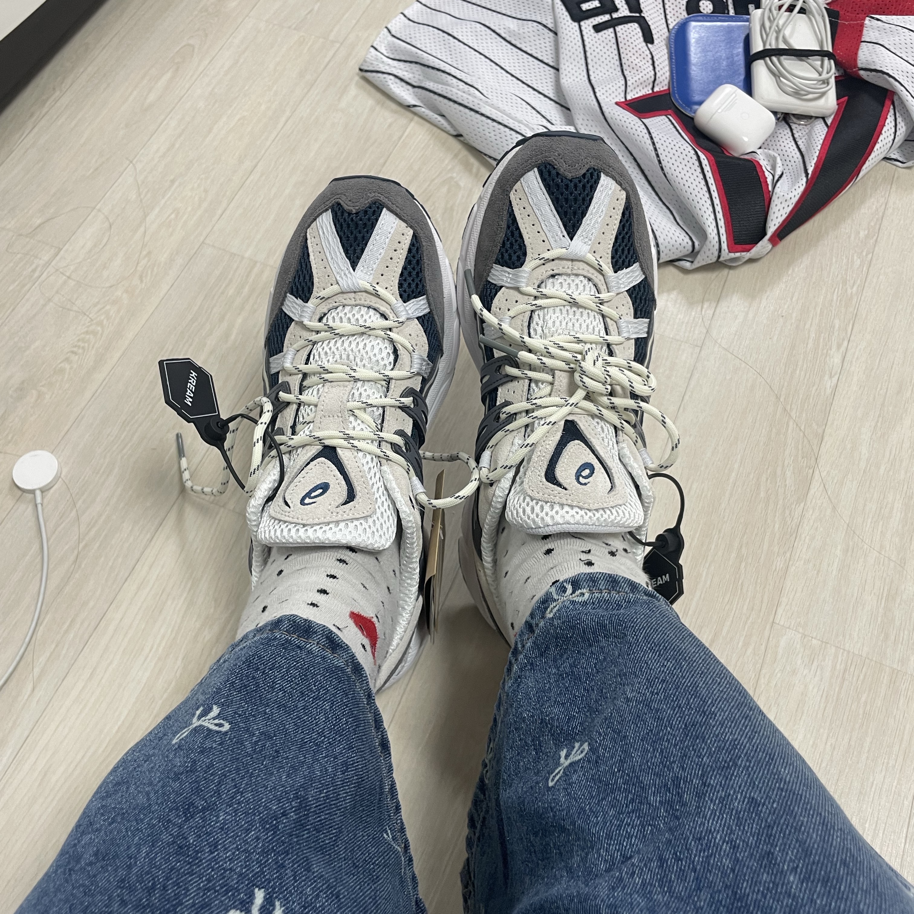 Asics Gel-Sonoma 15-50 French Blue 착용 스타일