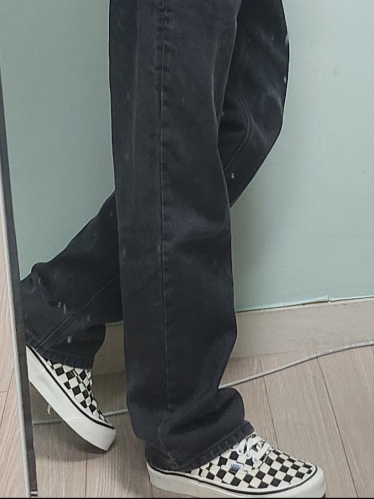 Vans Authentic 44 DX Anaheim Factory Black 착용 스타일 - 2