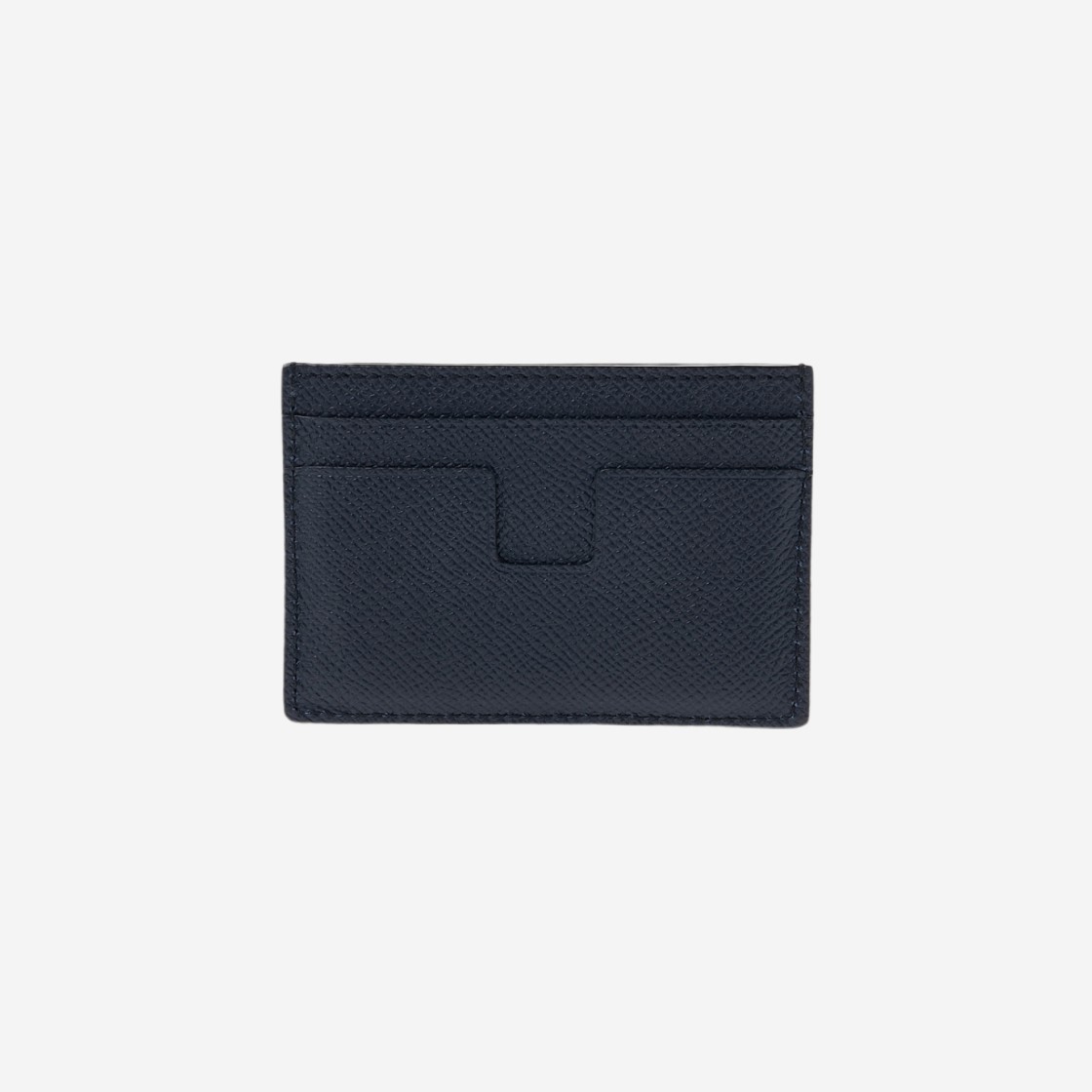 Tom Ford Small Grain Leather Card Holder Midnight Blue 상세 이미지 3