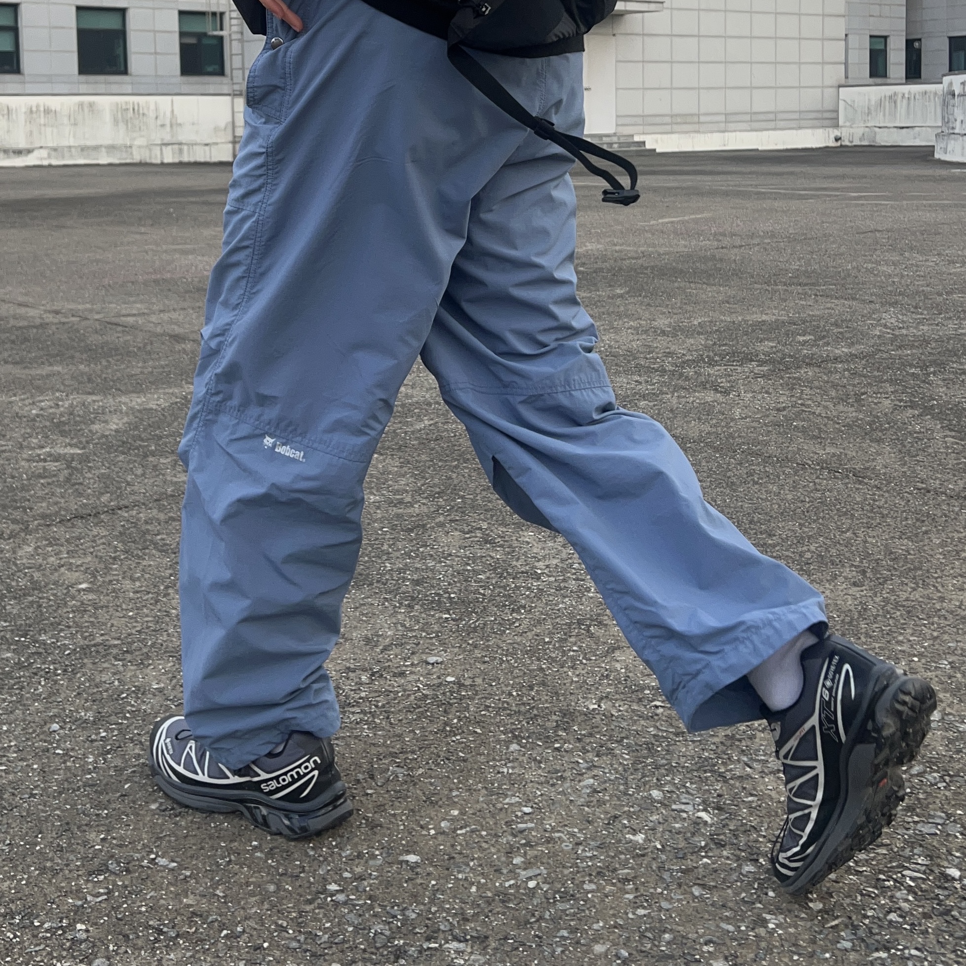 Salomon x MM6 Maison Margiela XT-15 Black, Salomon XT-6 Gore-Tex Black Ebony 착용 스타일 - 3