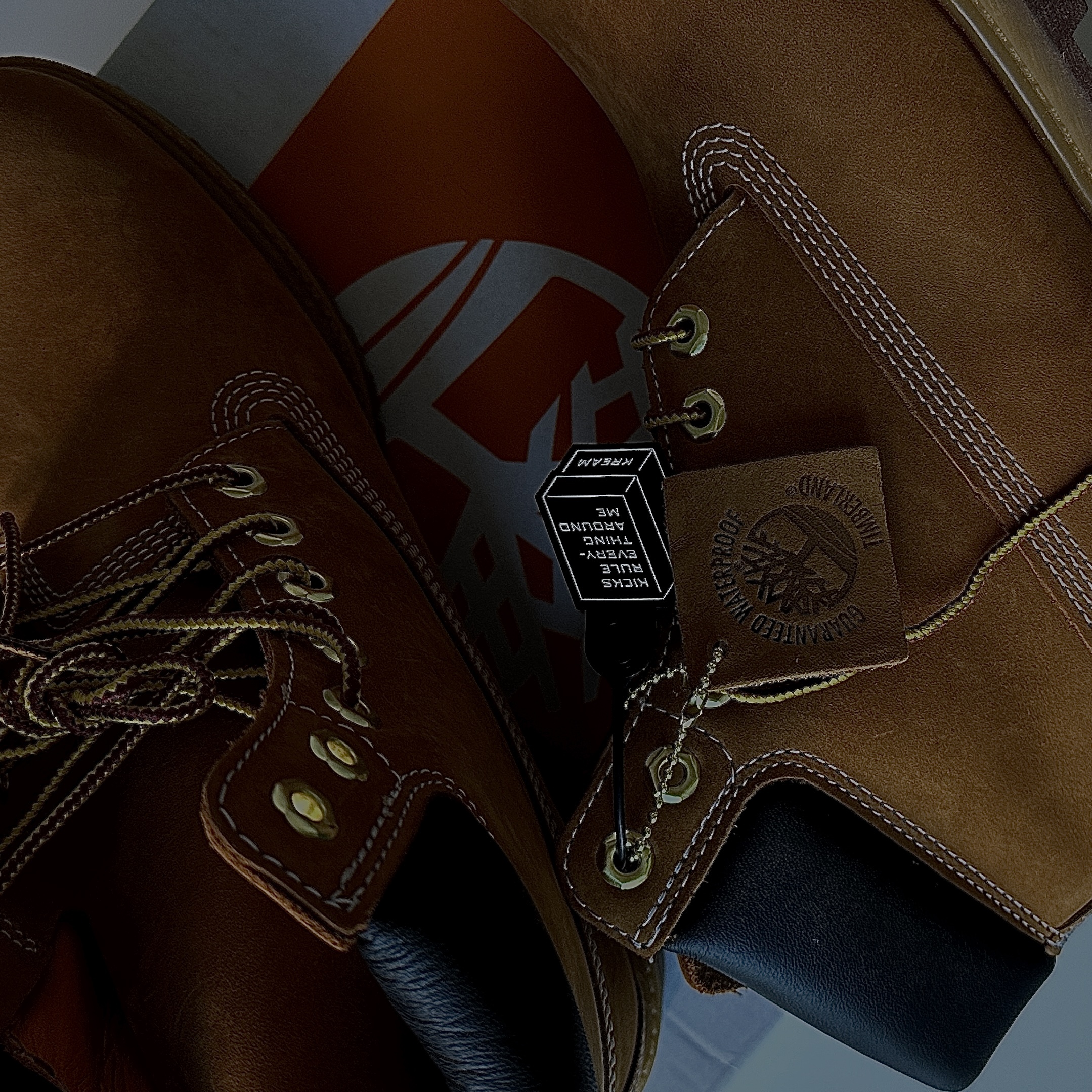 Timberland Premium 6 inch Waterproof Boot Wheat Nubuck - Wide 착용 스타일