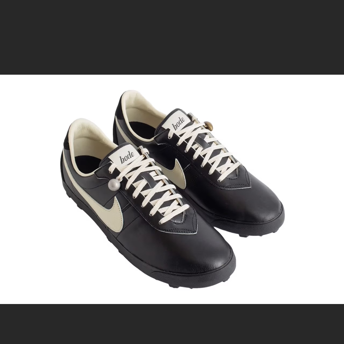 Nike x Bode Astrograbber SP Light Cream and Black, Nike x Bode Astrograbber SP Black and Coconut Milk 착용 스타일 - 3