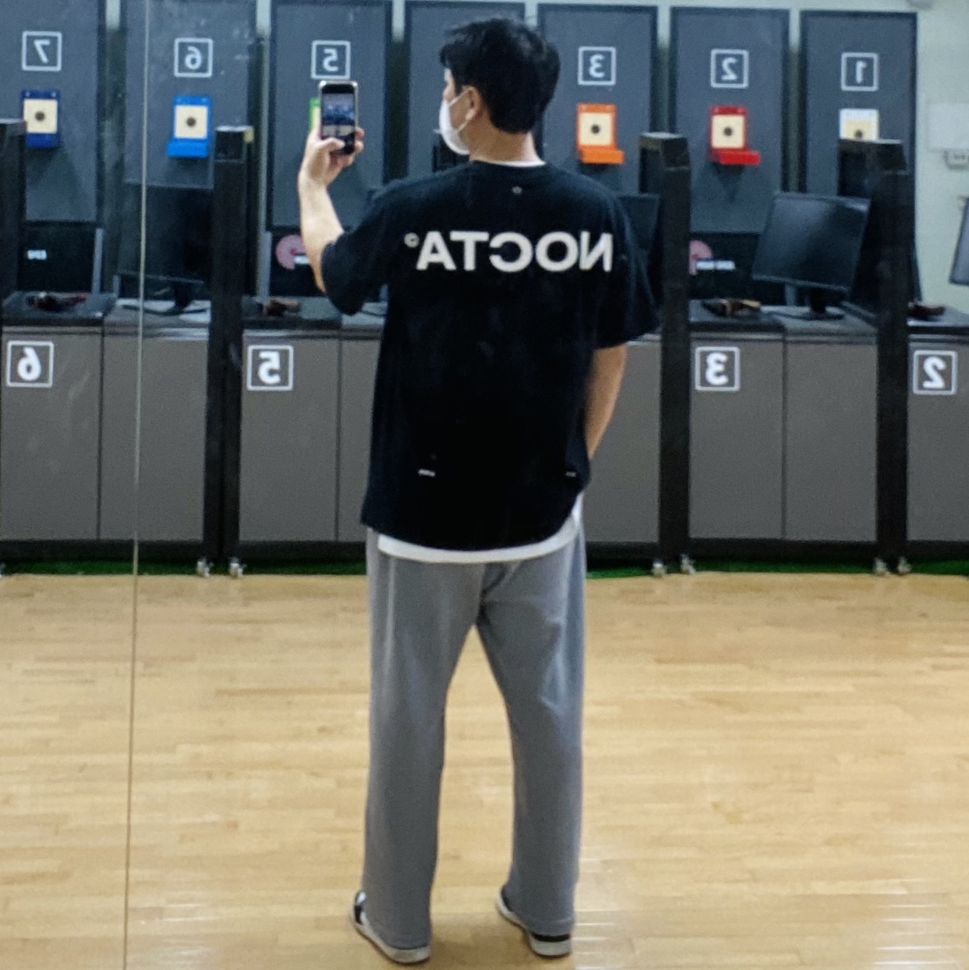 Nike x Drake Nocta Max 90 T-Shirt Black (FN7663-010) 착용 스타일