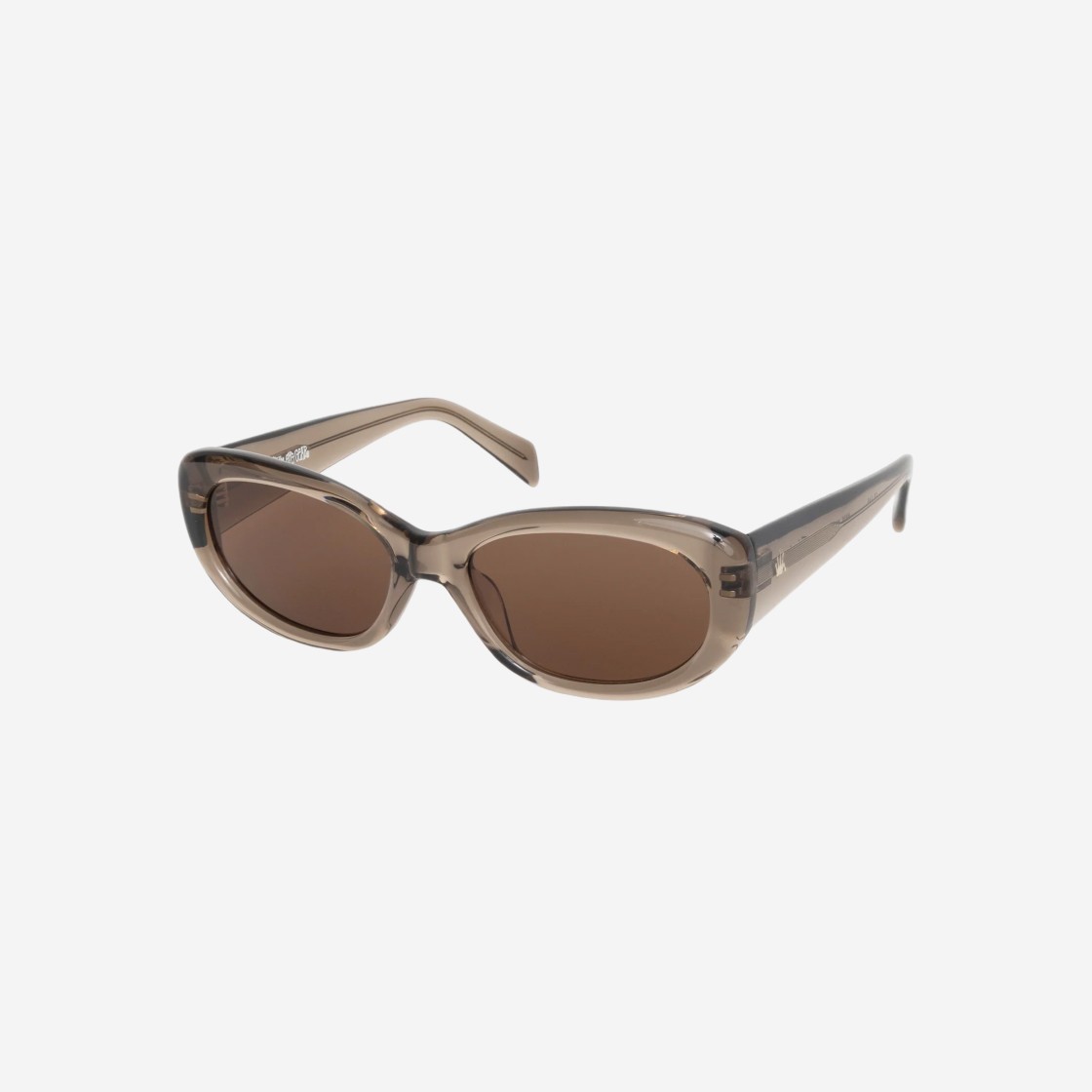 Stussy June Sunglasses Brown Crystal Brown Lens 상세 이미지 2