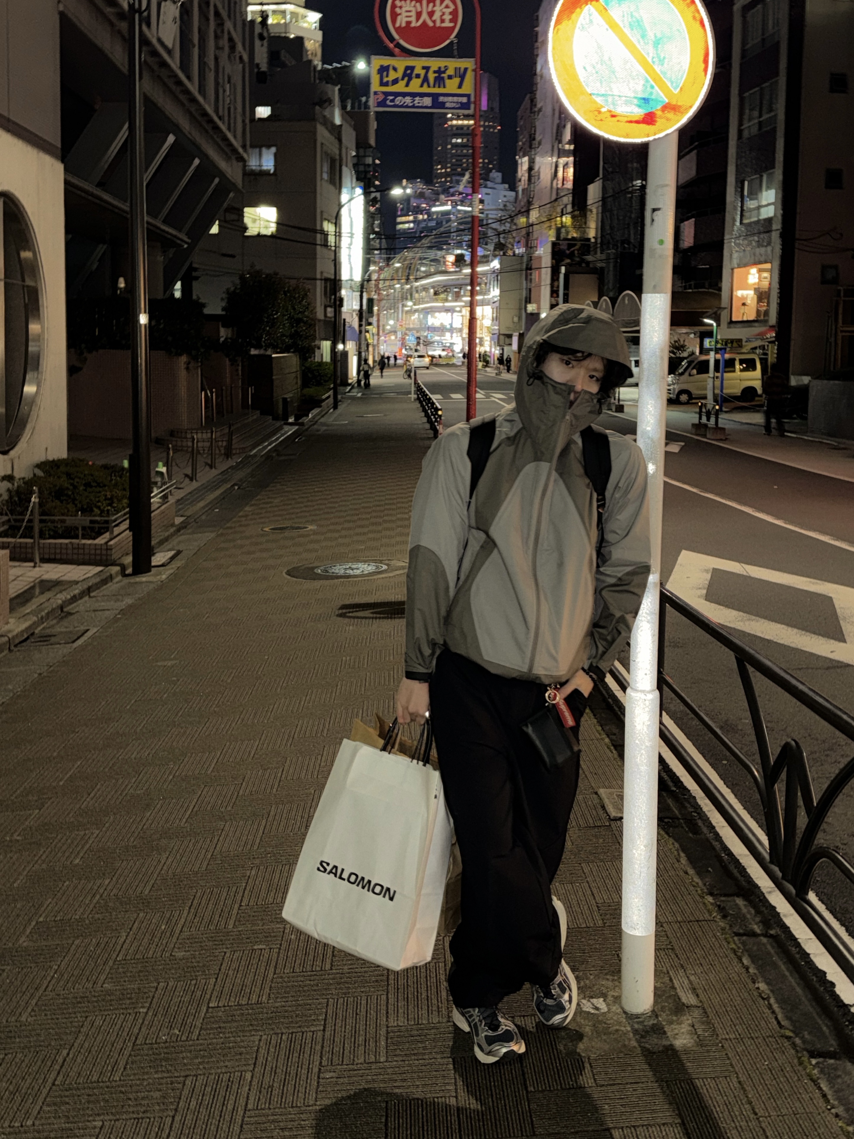 Asics Unlimited Gel-Kayano 14 Carrier Grey Black, Sansan Gear 3L Jacket Mud Khaki - 23SS 착용 스타일 - 3