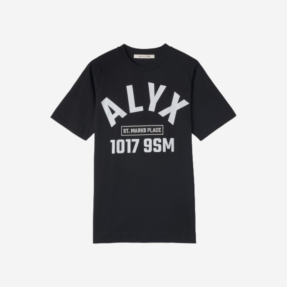 1017 Alyx 9SM Logo Print S/S T-Shirt Black 상세 이미지 1