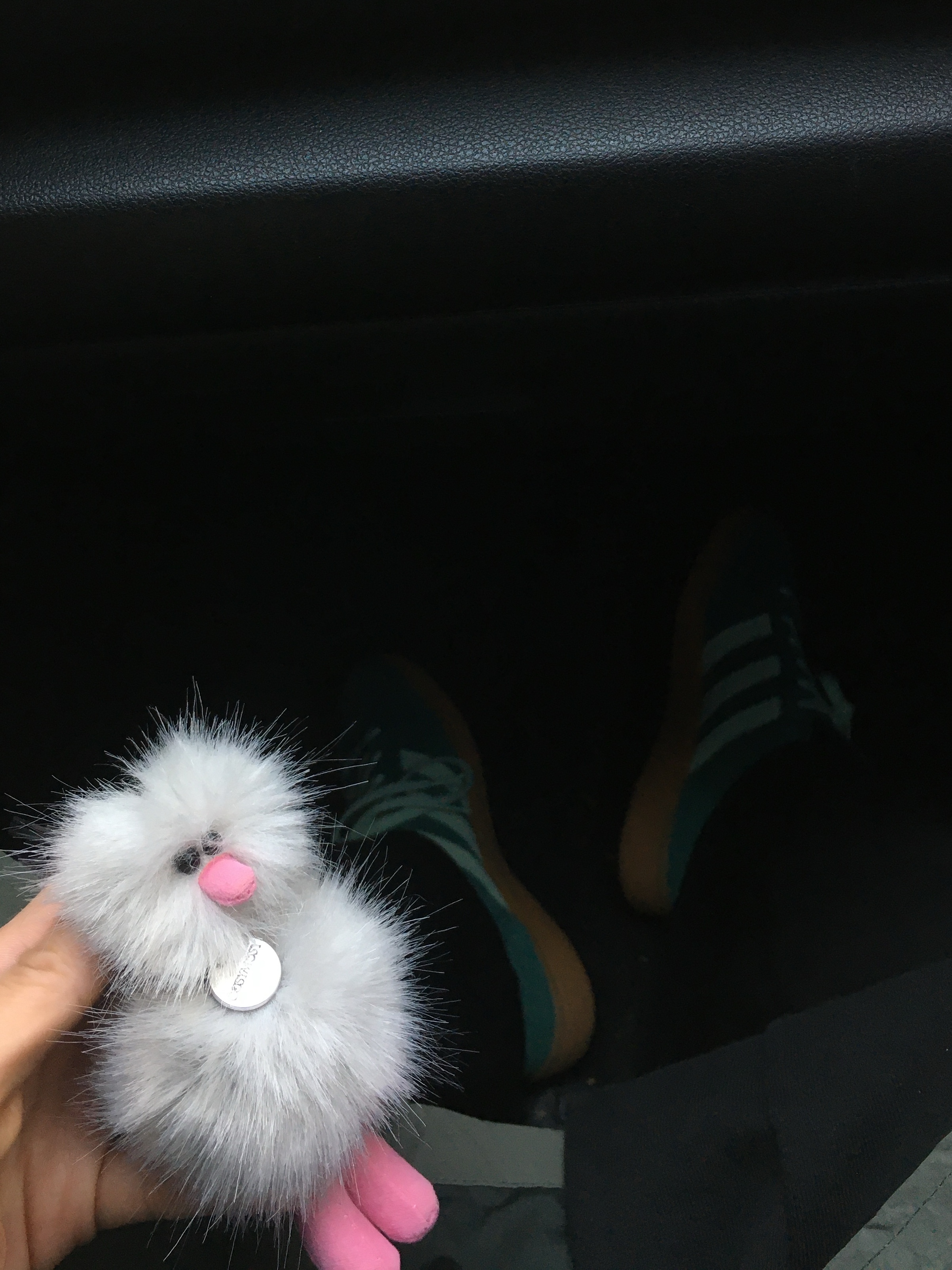 Cosymosy Mini Bird Bird Keyring Light Gray, (W) Adidas Spezial Handball Collegiate Green 착용 스타일 - 2